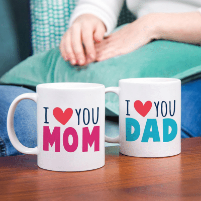 InShreys Love You Mom & Dad Graphic Ceramic Coffee Mug 330 mL ( Pack of 2 ) InShreys Love You Mom & Dad Graphic Ceramic Coffee Mug 330 mL ( Pack of 2 )