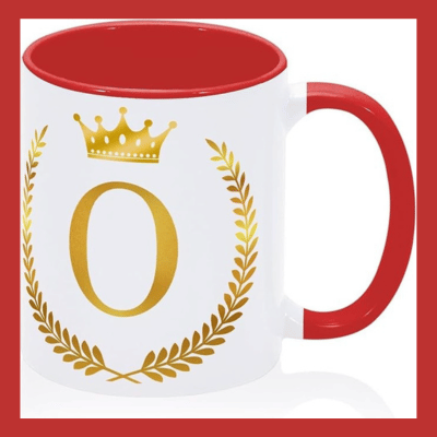 InShreys Monogram O Premium Graphic Ceramic Coffee Mug 330 mL ( Pack of 1 ) InShreys Monogram O Premium Graphic Ceramic Coffee Mug 330 mL ( Pack of 1 )