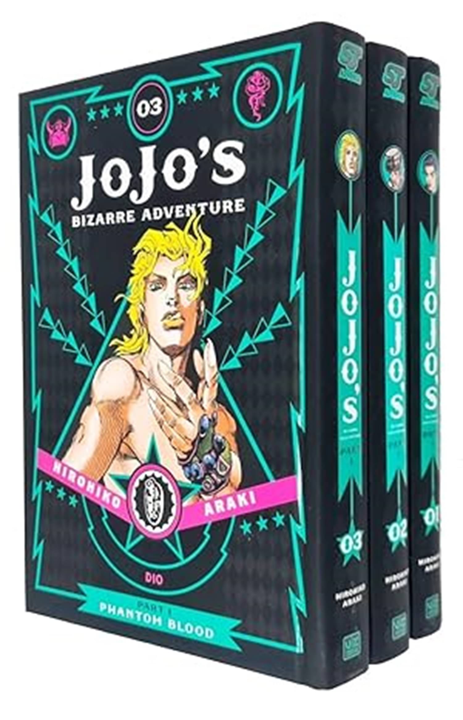 Jojos Bizarre Adventure Part 1: Phantom Blood Vol 1-3 Books Collection Set Jojos Bizarre Adventure Part 1: Phantom Blood Vol 1-3 Books Collection Set