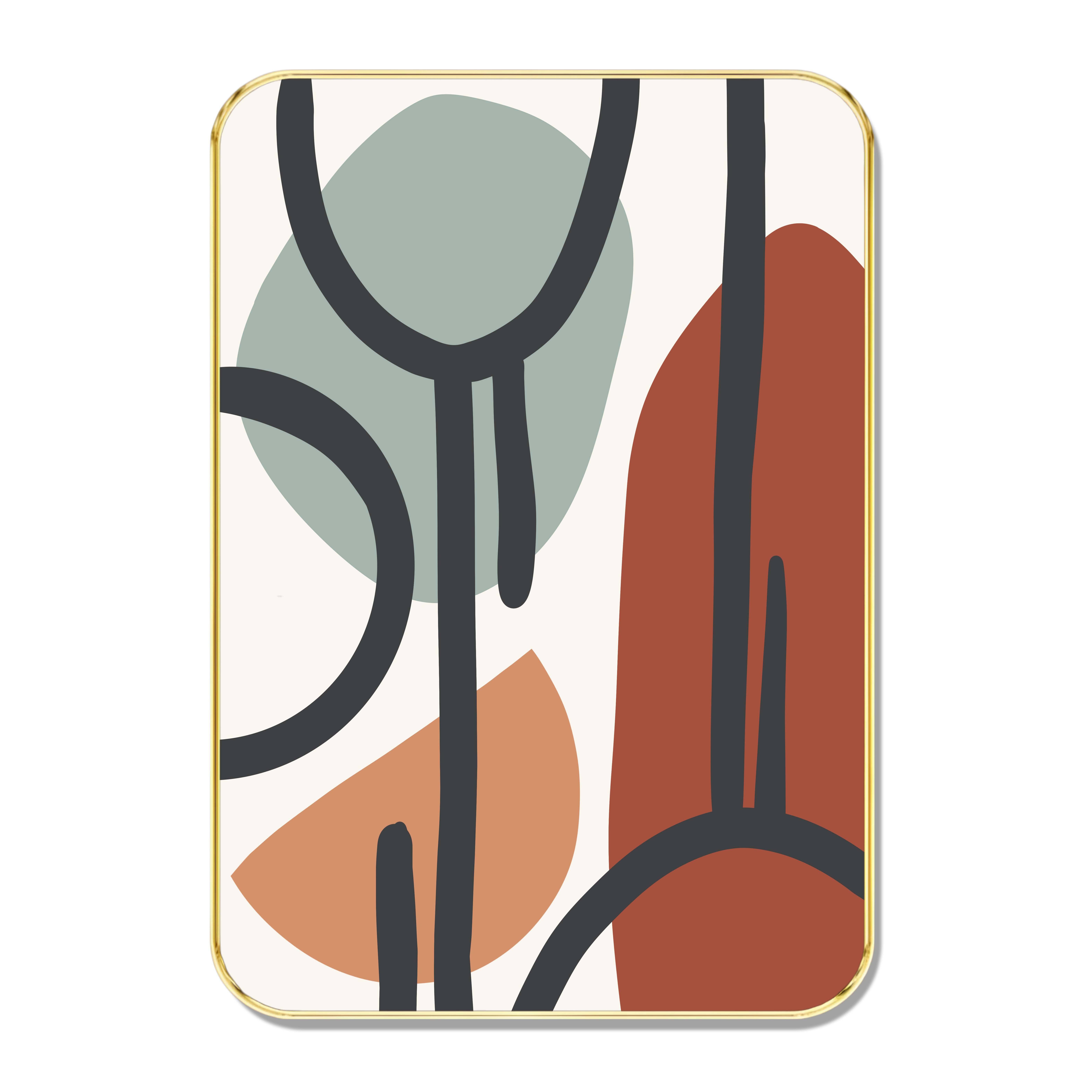 Modern Abstract Line & Shape Wall Art – Minimalist Geometric Artwork with Golden Frame | Stylish Decorative Painting for Living Room, Bedroom & Office Modern Abstract Line & Shape Wall Art – Minimalist Geometric Artwork with Golden Frame | Stylish Decorative Painting for Living Room, Bedroom & Office