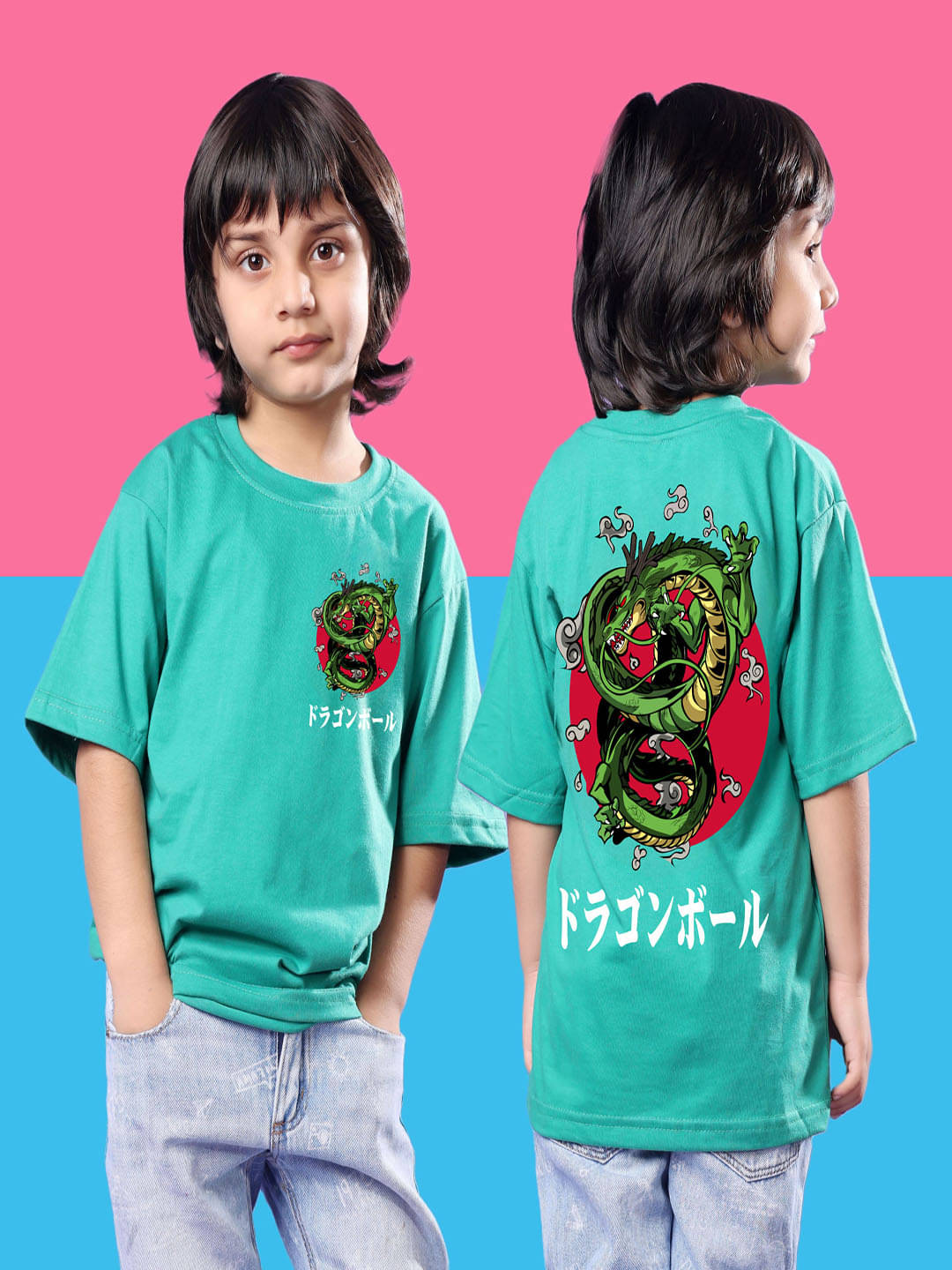    			SWIFTLY Pack of 1 Boys Cotton T-Shirt ( Teal )