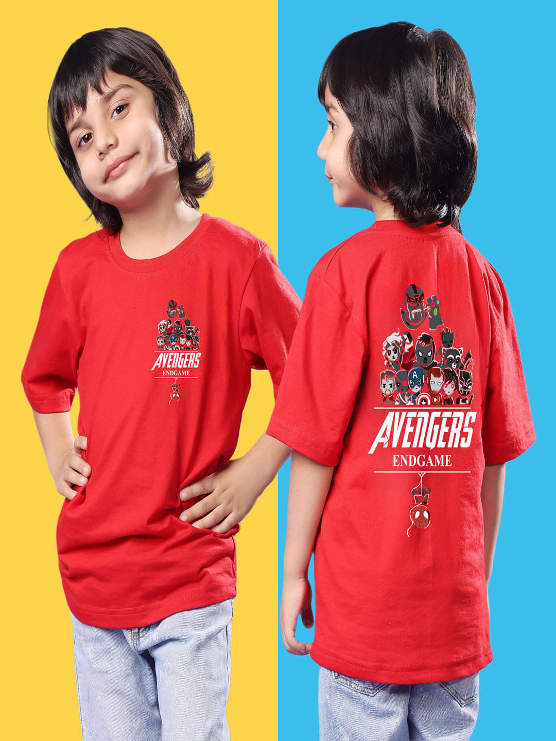     			SWIFTLY Pack of 1 Boys Cotton T-Shirt ( Red )