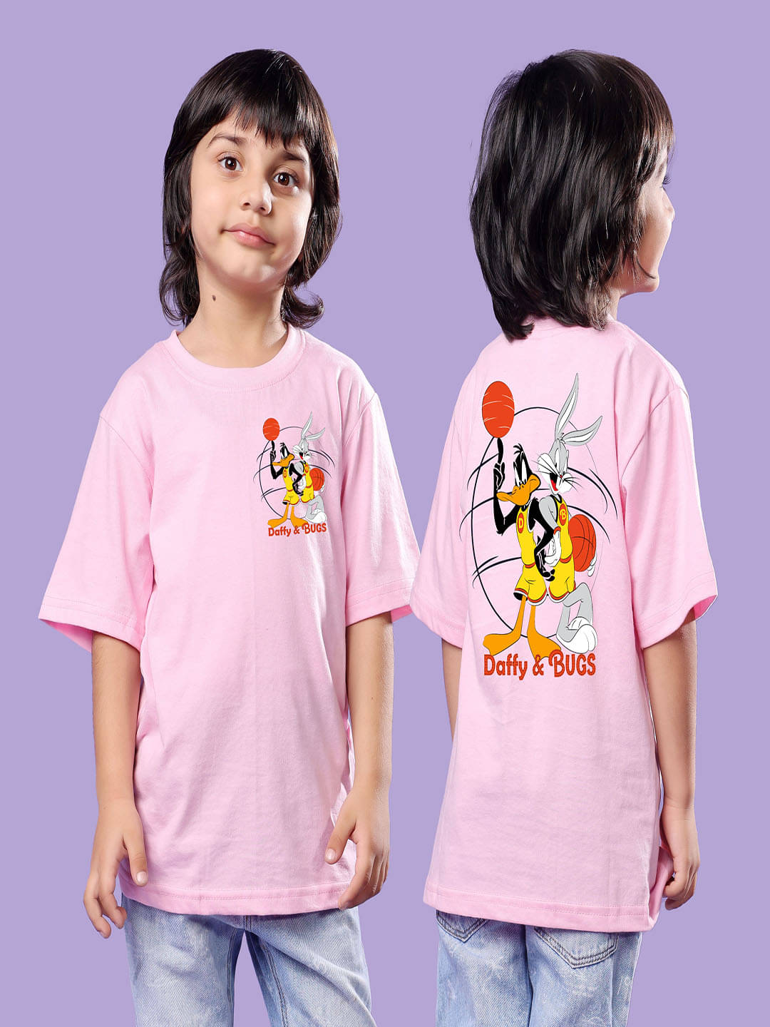     			SWIFTLY Pack of 1 Boys Cotton T-Shirt ( Pink )