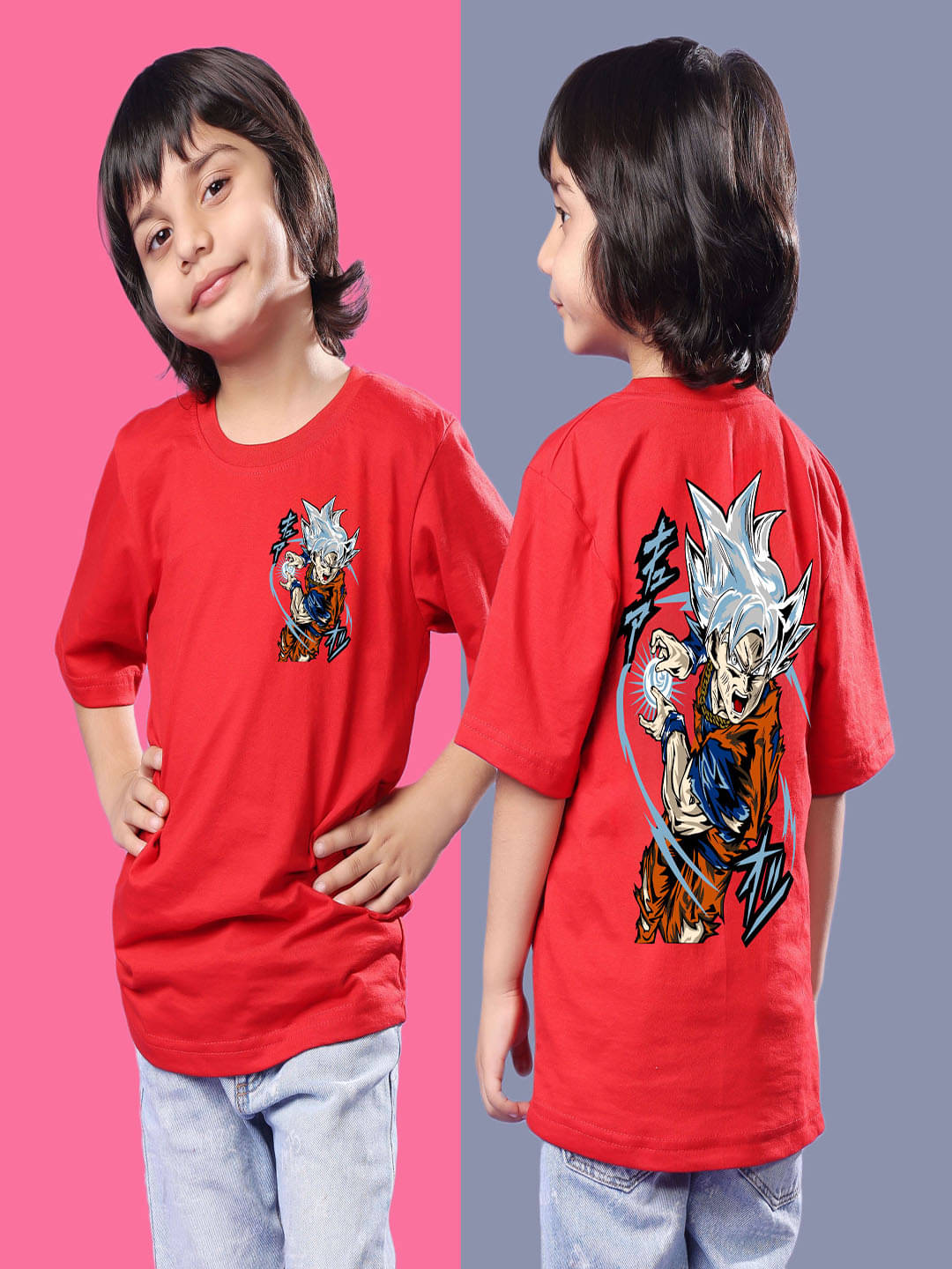     			SWIFTLY Pack of 1 Boys Cotton T-Shirt ( Red )