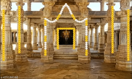 Festive Backdrop Decorative Curtain For Durga Pooja Festival Backdrop (5 X 5 ft)     			Festive Backdrop Decorative Curtain For Durga Pooja Festival Backdrop (5 X 5 ft)