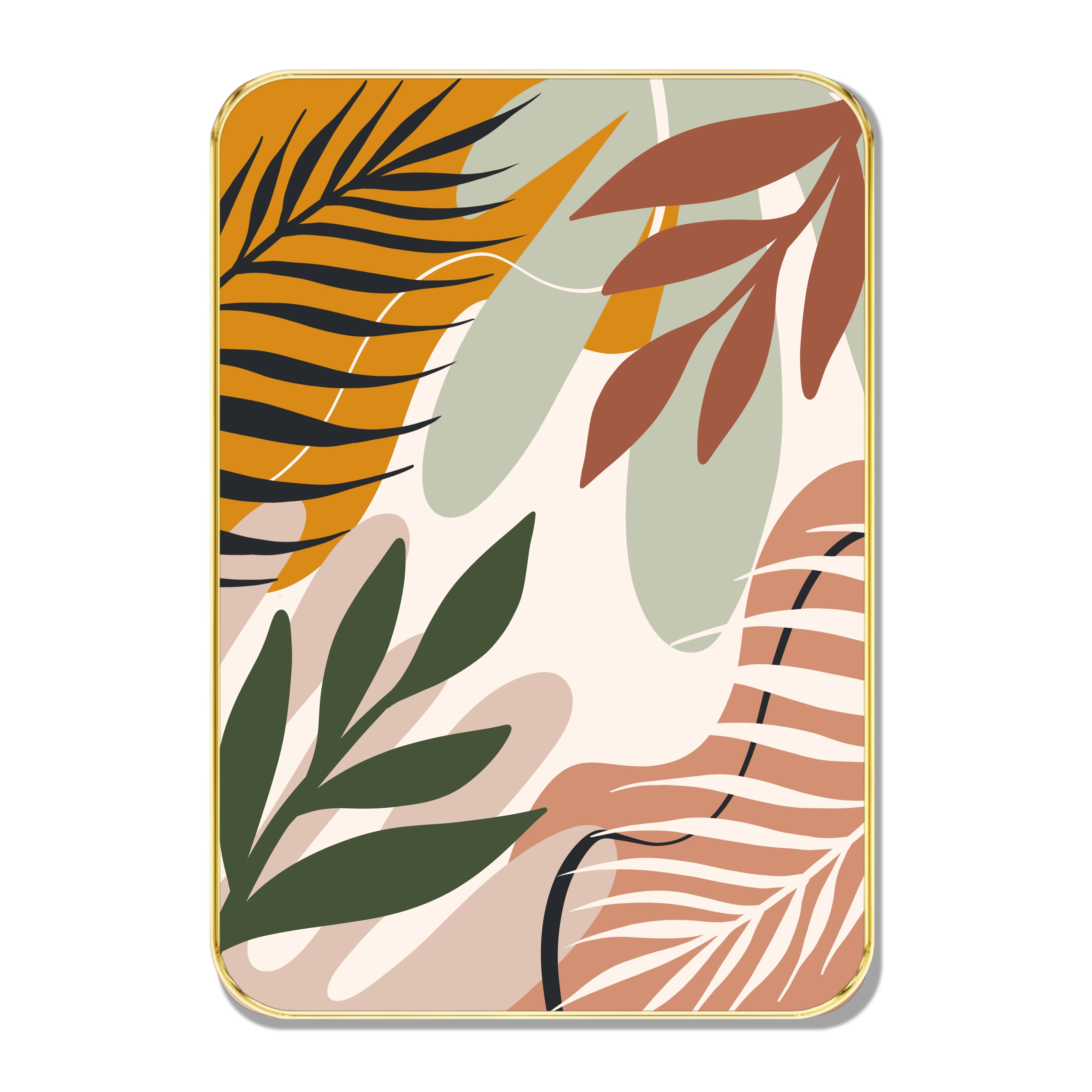 Tropical Multicolor Leaf Wall Art | Abstract Botanical Framed Painting with Gold Border – Modern Decorative Artwork for Living Room, Bedroom, Hallway Tropical Multicolor Leaf Wall Art | Abstract Botanical Framed Painting with Gold Border – Modern Decorative Artwork for Living Room, Bedroom, Hallway