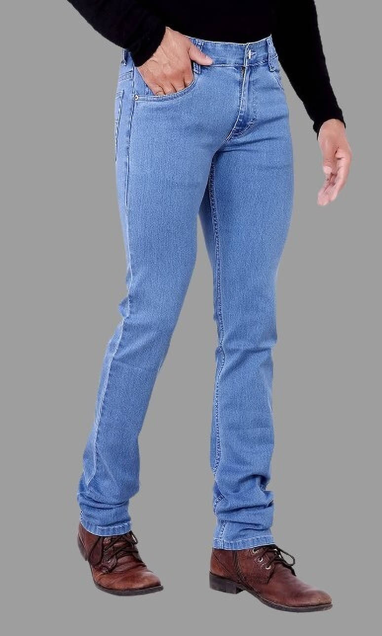 WHATON Skinny Fit Basic Men's Jeans - Blue ( Pack of 1 ) WHATON Skinny Fit Basic Men's Jeans - Blue ( Pack of 1 )