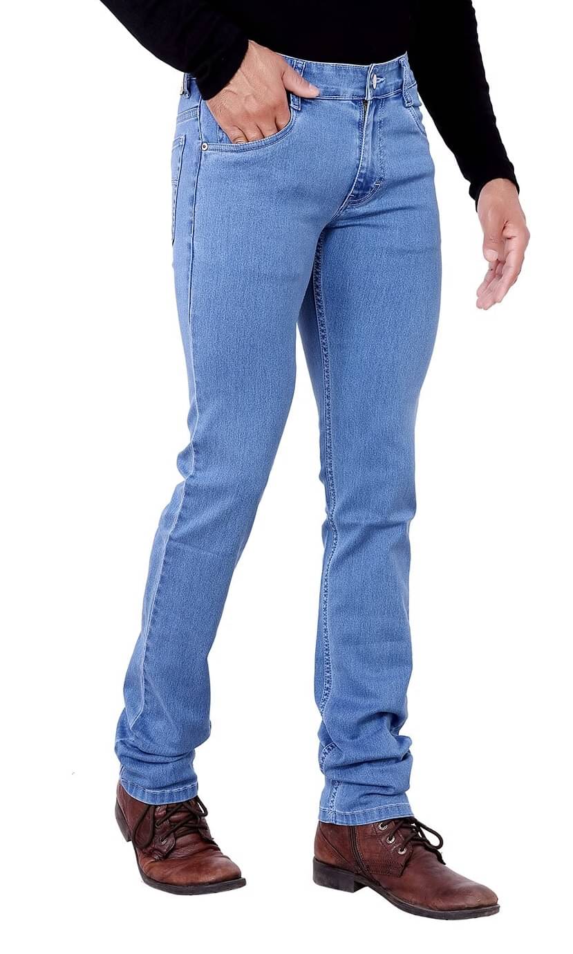 WHATON Skinny Fit Clean Look Men's Jeans - Blue ( Pack of 1 ) WHATON Skinny Fit Clean Look Men's Jeans - Blue ( Pack of 1 )