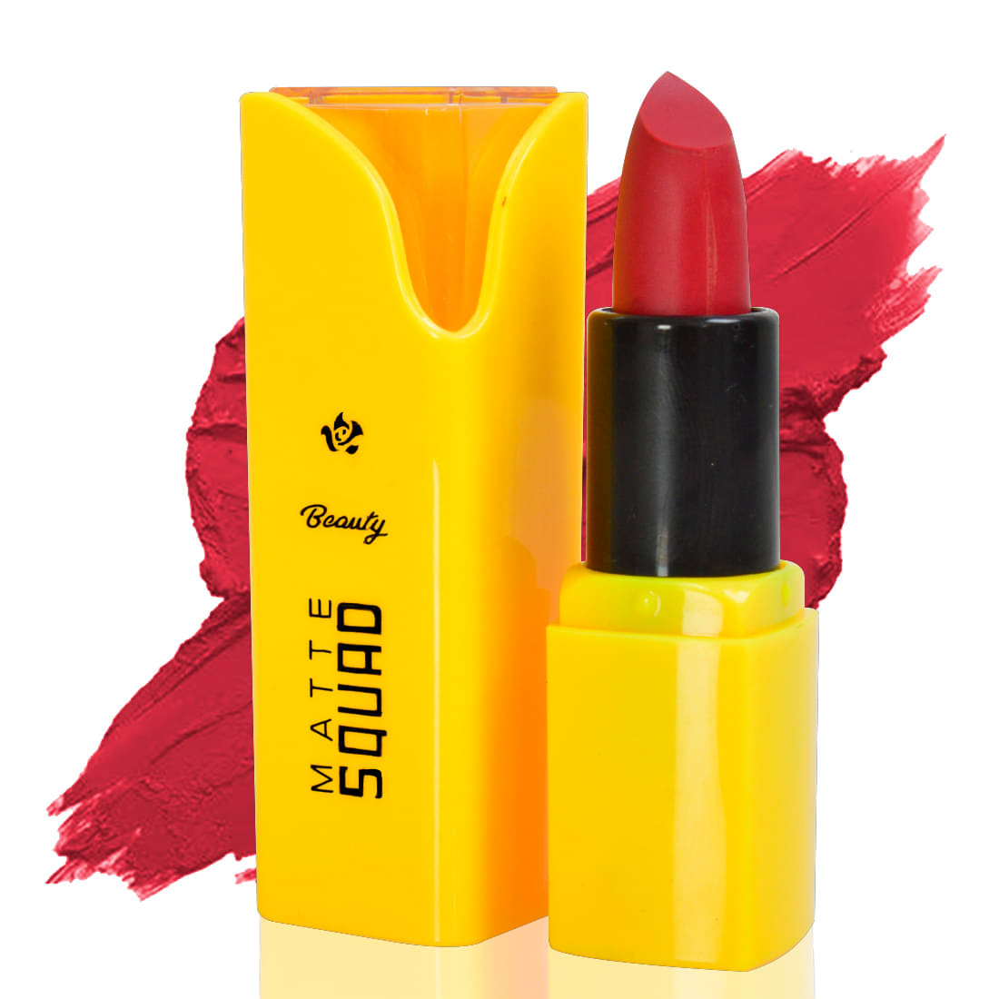     			Adbeni Red Matte Long Lasting Liquid Lipstick ( Pack of 1 )