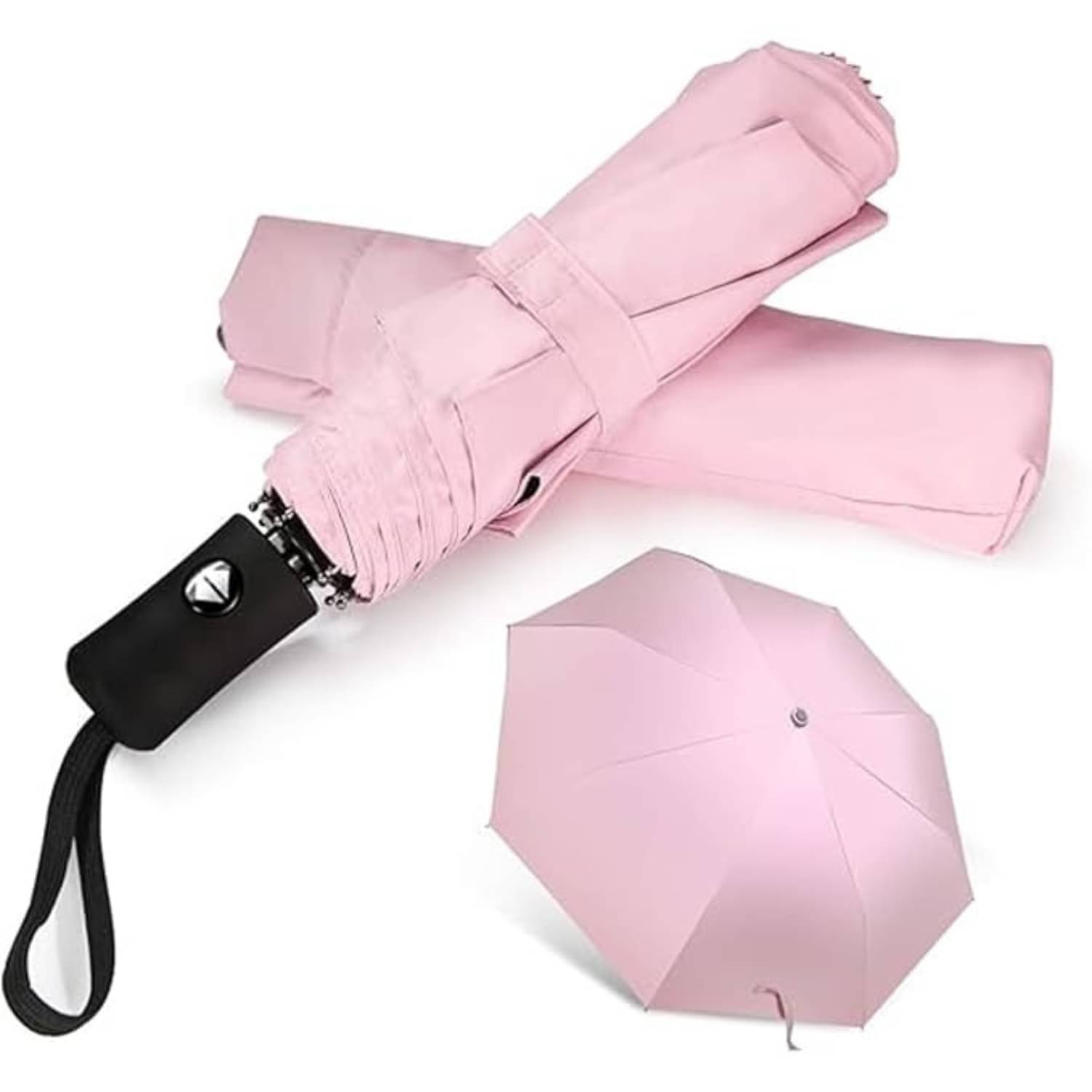     			Baskety Pink 3 Fold Umbrella