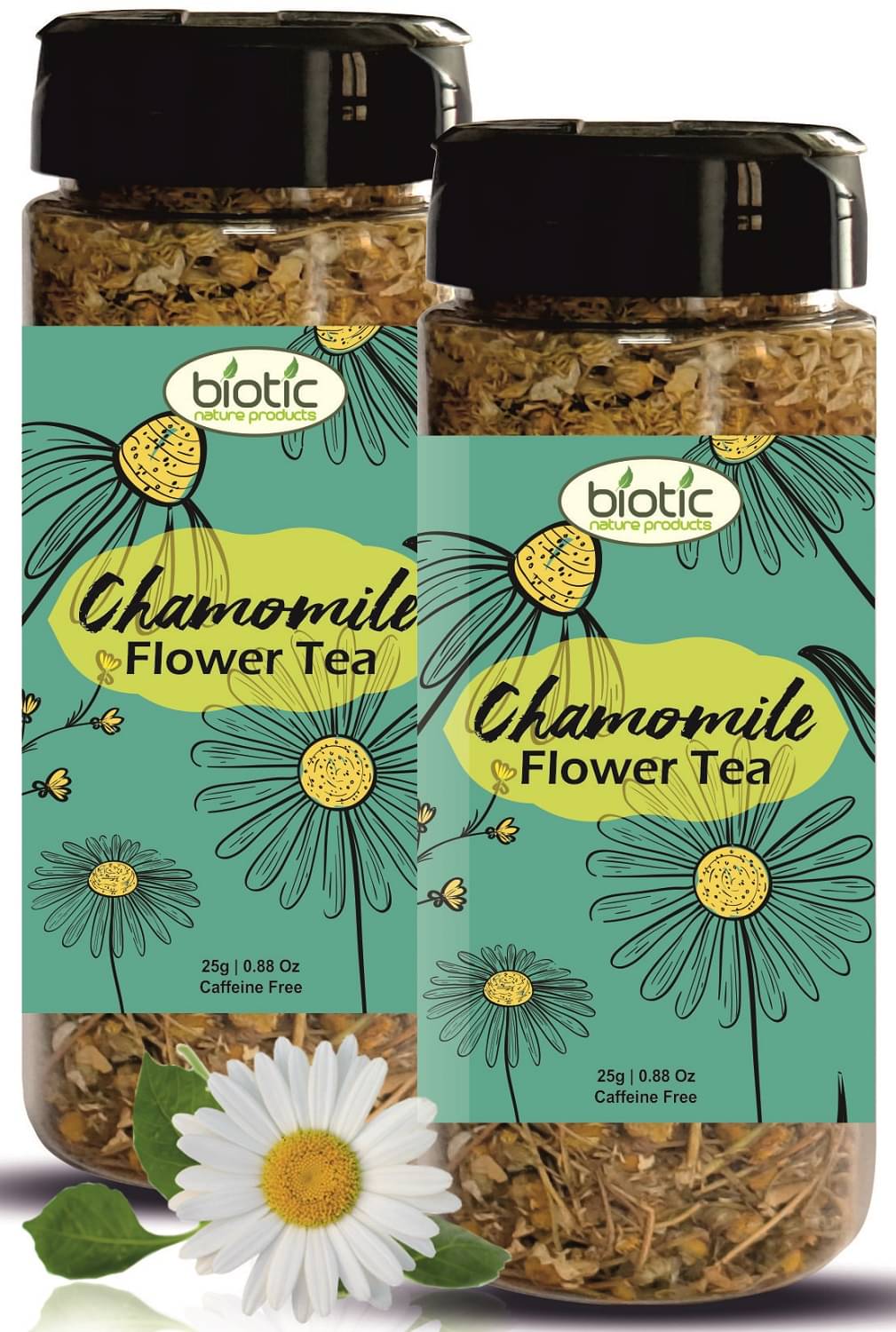     			Biotic Chamomile Tea Loose Leaf 50 gm Pack of 2
