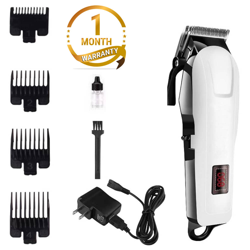     			CRS TRIMMER White Cordless Beard Trimmer With 120 minutes Runtime