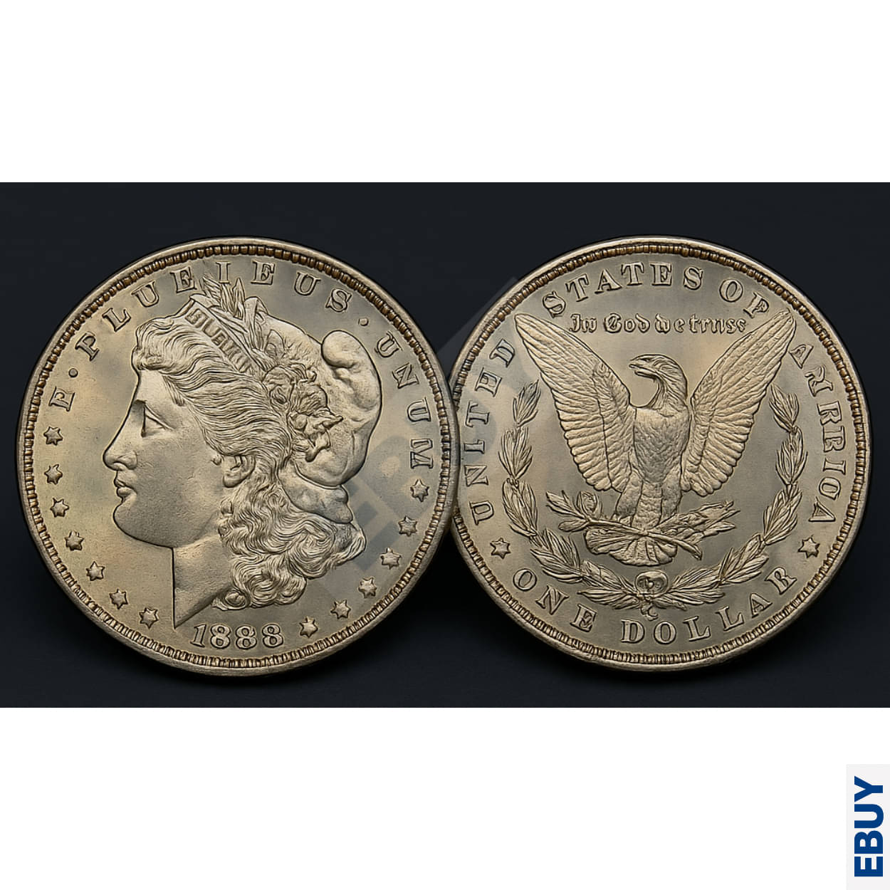     			Extremely Rare  Morgan 1 Dollar 1888, USA old Coin