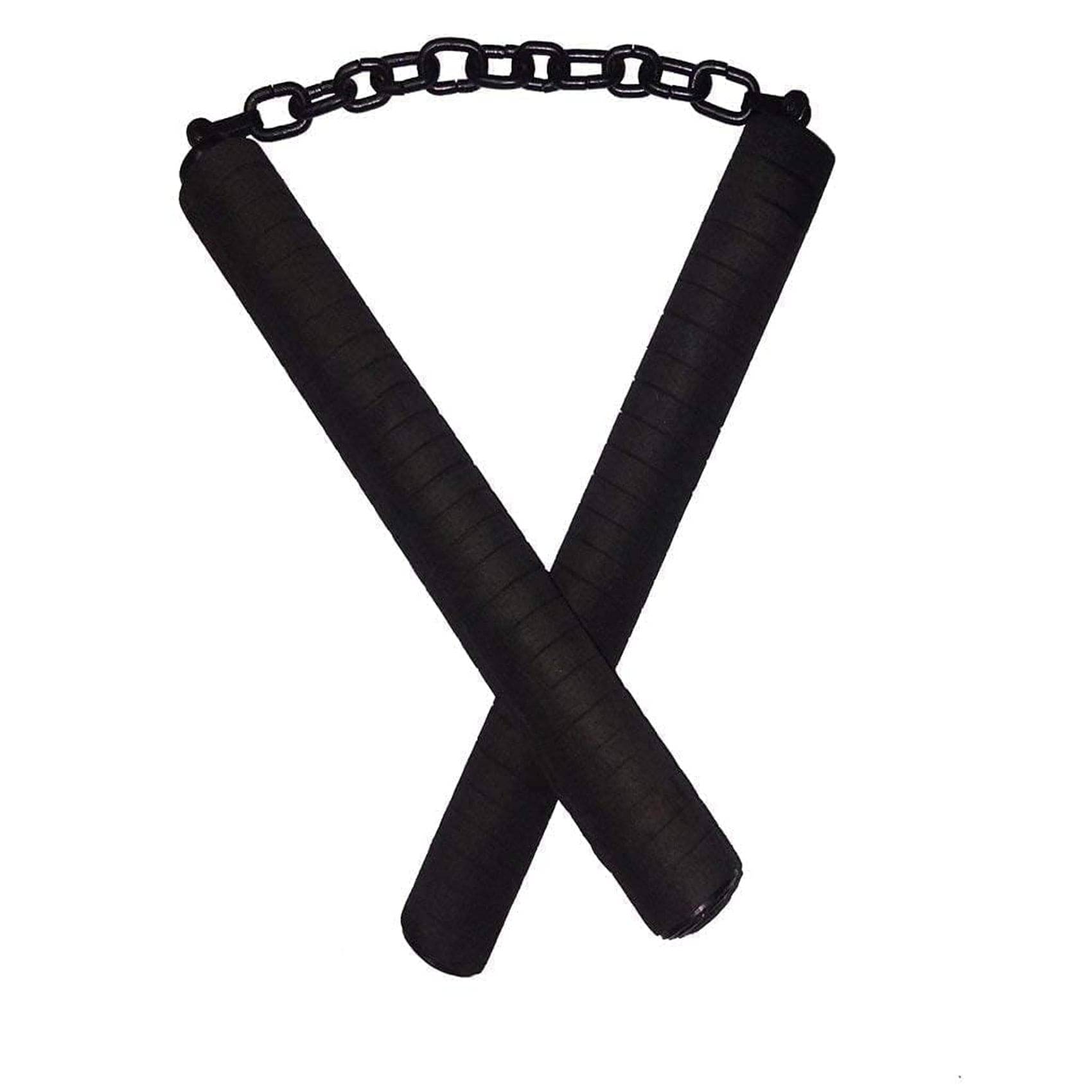     			Gadget Deals- Rubber Foam- Nun-chaku- with Black Handle | nun-chaku Rubber | nun-chaku Foam - Karate Stick | Karate Equipment