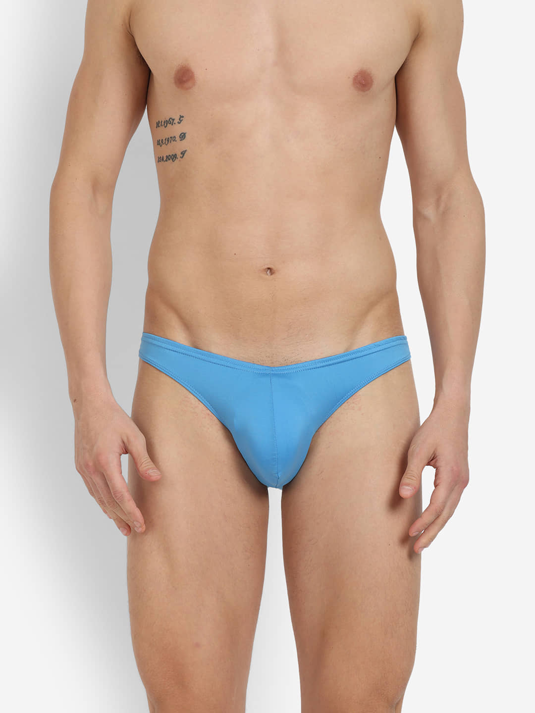 La Intimo Pack of 1 Polyester Briefs For Men's ( Blue )