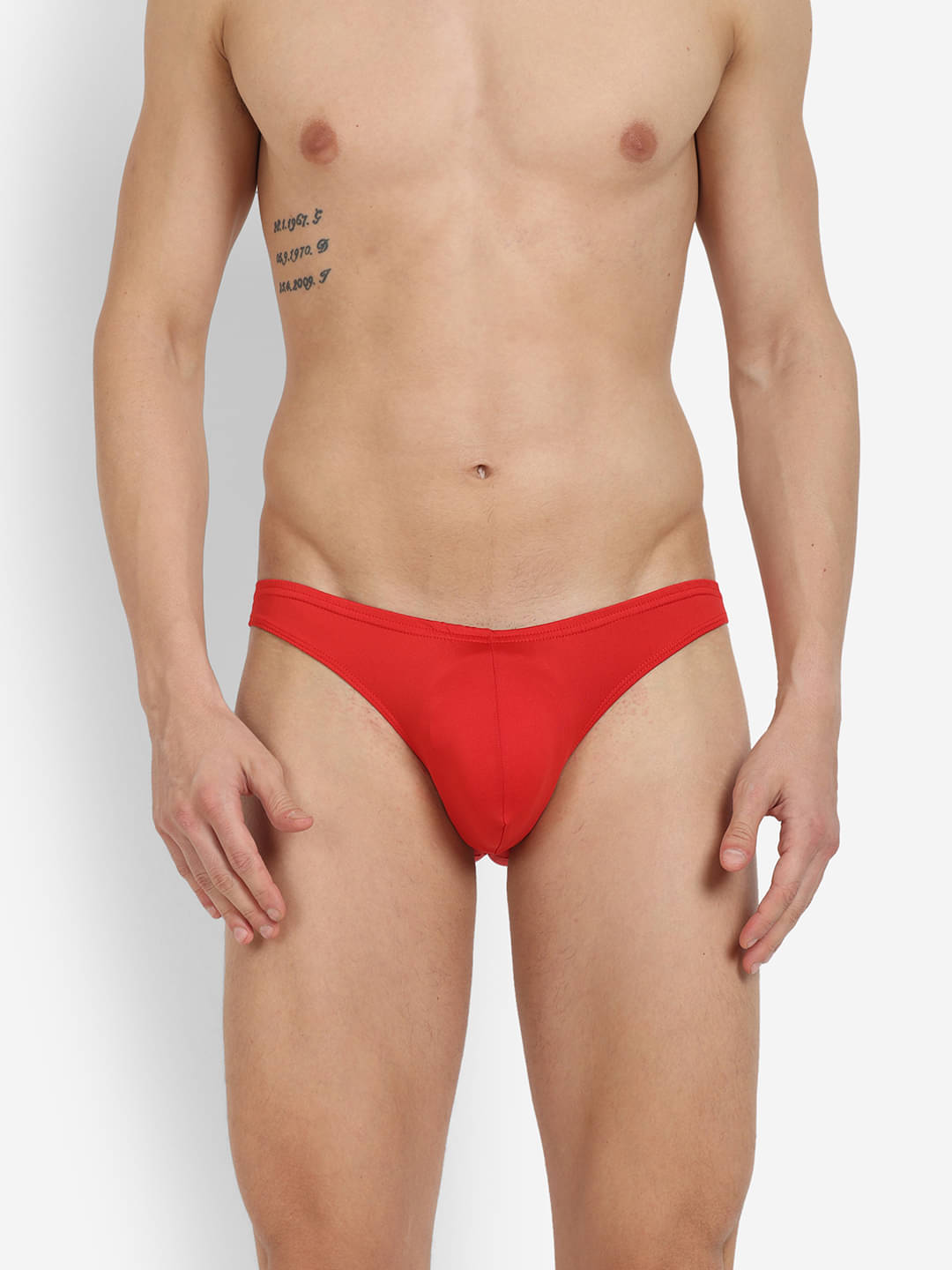 La Intimo Pack of 1 Polyester Briefs For Men's ( Red ) La Intimo Pack of 1 Polyester Briefs For Men's ( Red )