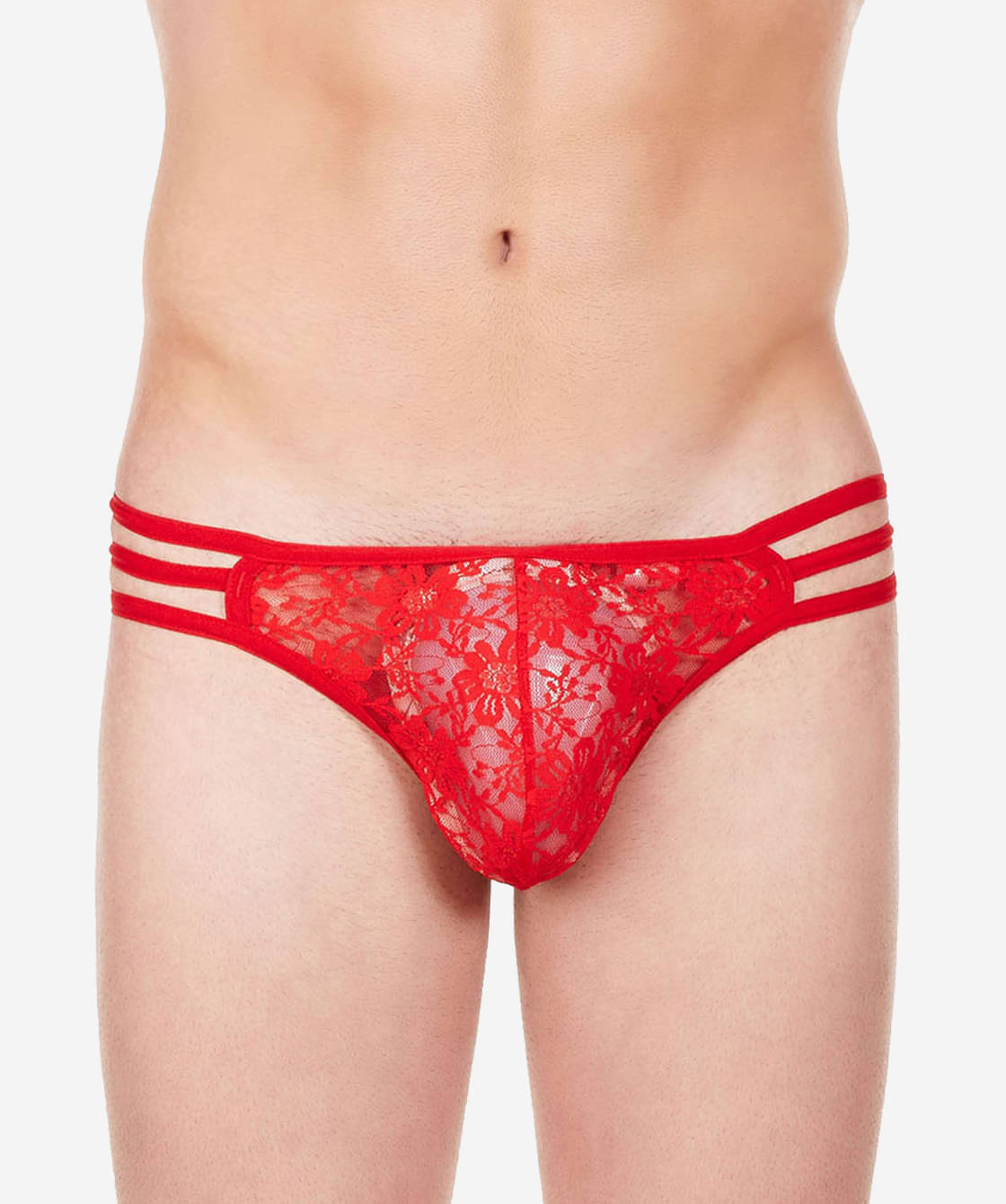 La Intimo Pack of 1 Nylon Briefs For Men's ( Red ) La Intimo Pack of 1 Nylon Briefs For Men's ( Red )
