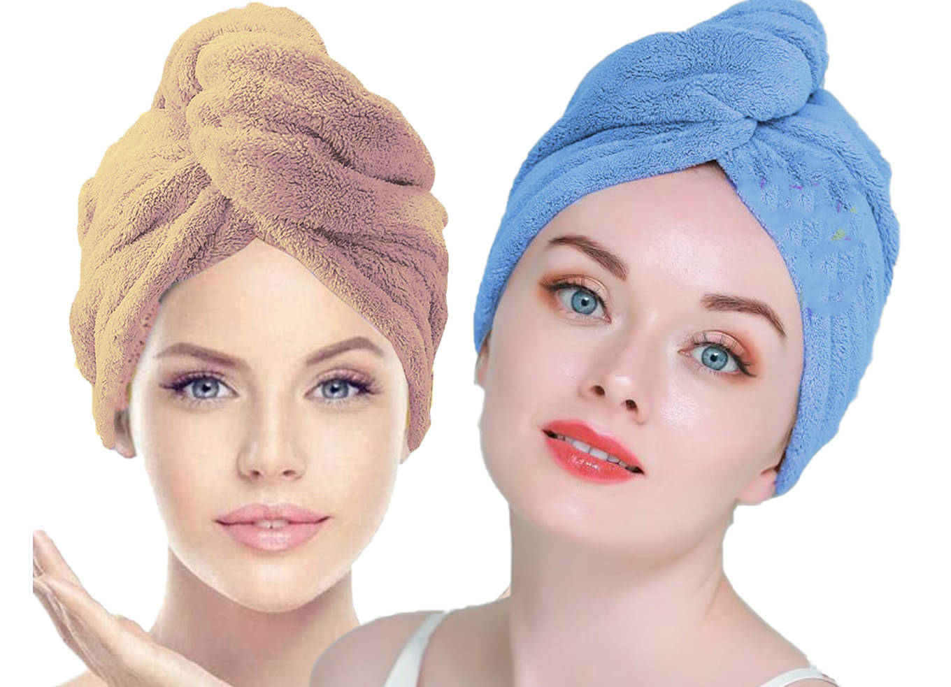 Midastra Brown Hair Towel Wrap ( Pack of 2 ) Midastra Brown Hair Towel Wrap ( Pack of 2 )