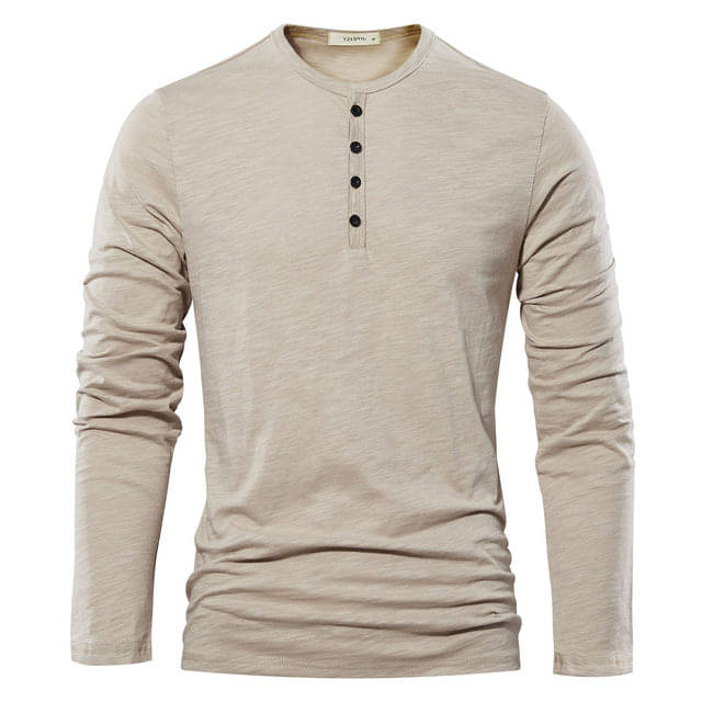 Pink Angel Men 100% Cotton Slim Fit Solid T-Shirt ( Khaki ) Pink Angel Men 100% Cotton Slim Fit Solid T-Shirt ( Khaki )