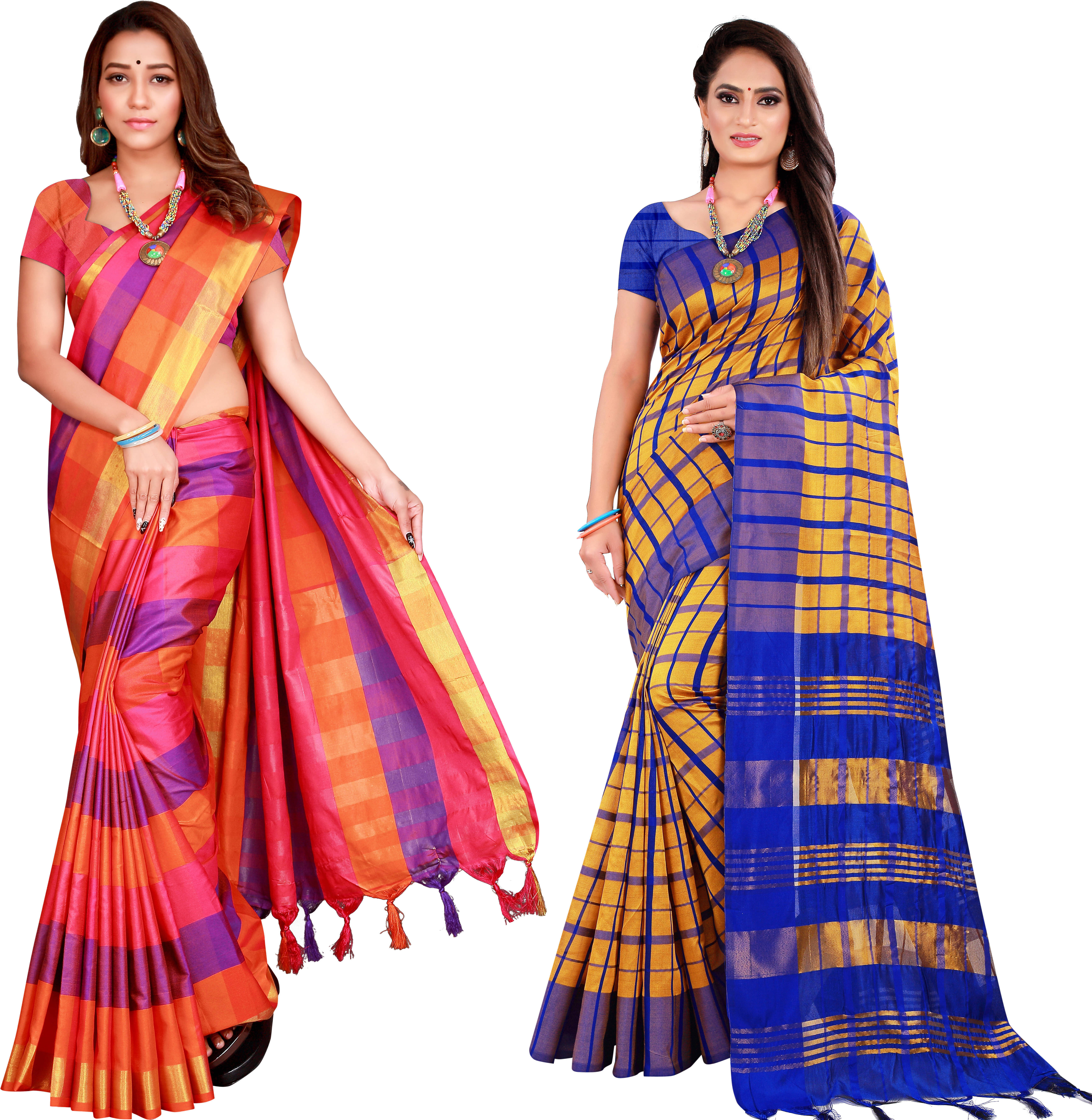 Priyansh Creation Cotton Silk Printed Saree With Unstitched Blouse Piece ( Multicolor ) Priyansh Creation Cotton Silk Printed Saree With Unstitched Blouse Piece ( Multicolor )