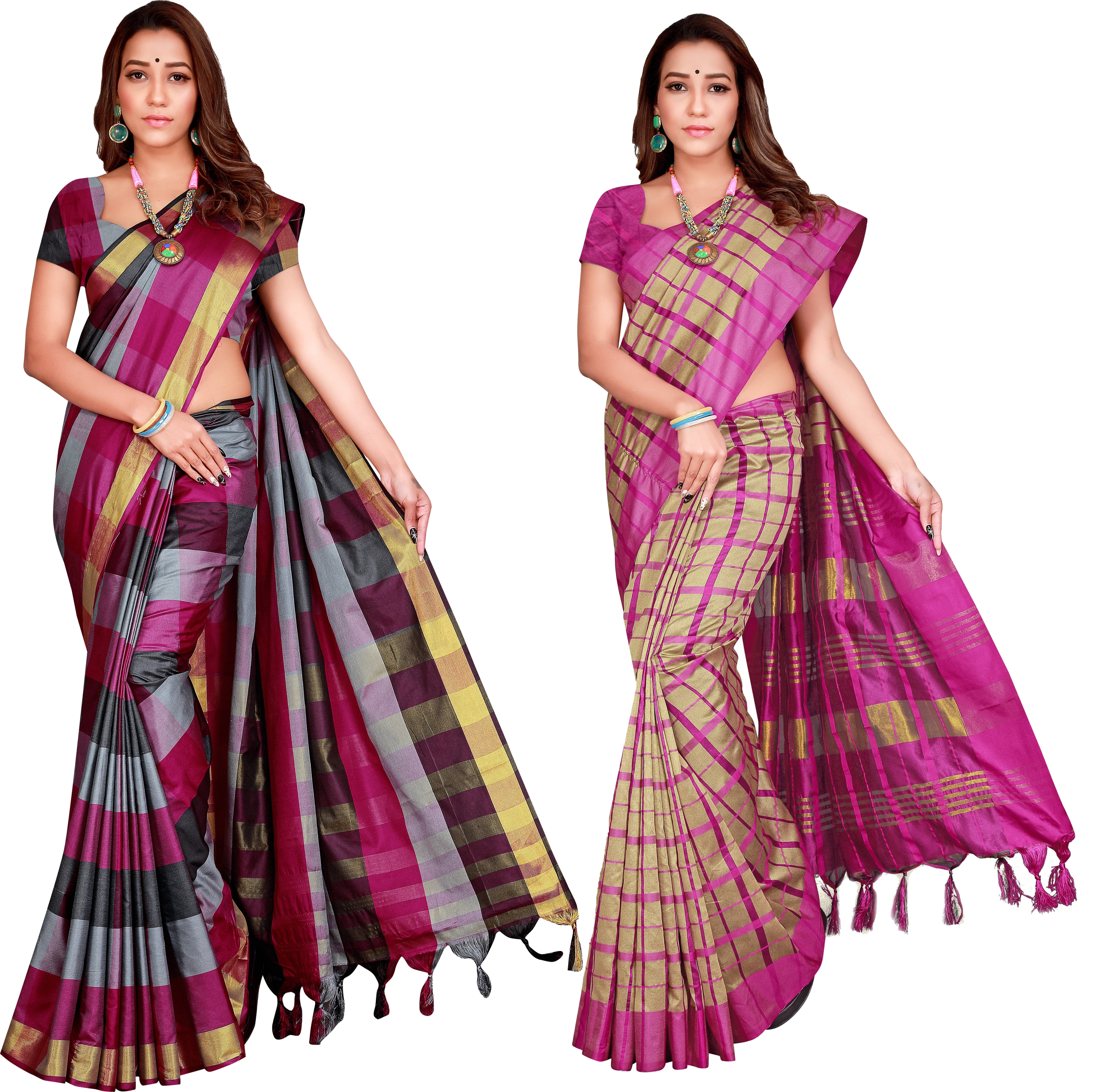 Priyansh Creation Cotton Silk Printed Saree With Unstitched Blouse Piece ( Multicolor ) Priyansh Creation Cotton Silk Printed Saree With Unstitched Blouse Piece ( Multicolor )