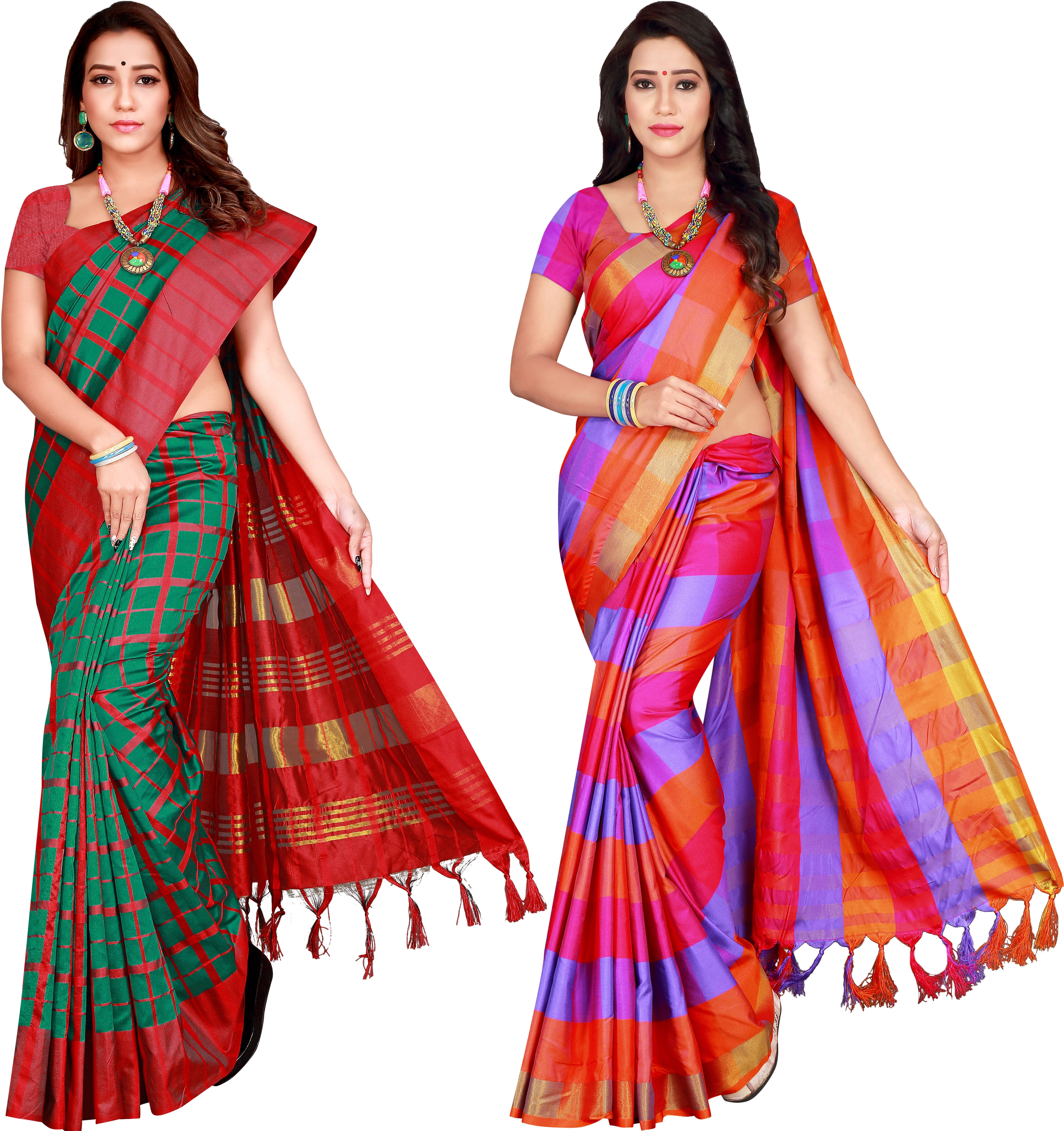 Priyansh Creation Cotton Silk Printed Saree With Unstitched Blouse Piece ( Multicolor ) Priyansh Creation Cotton Silk Printed Saree With Unstitched Blouse Piece ( Multicolor )