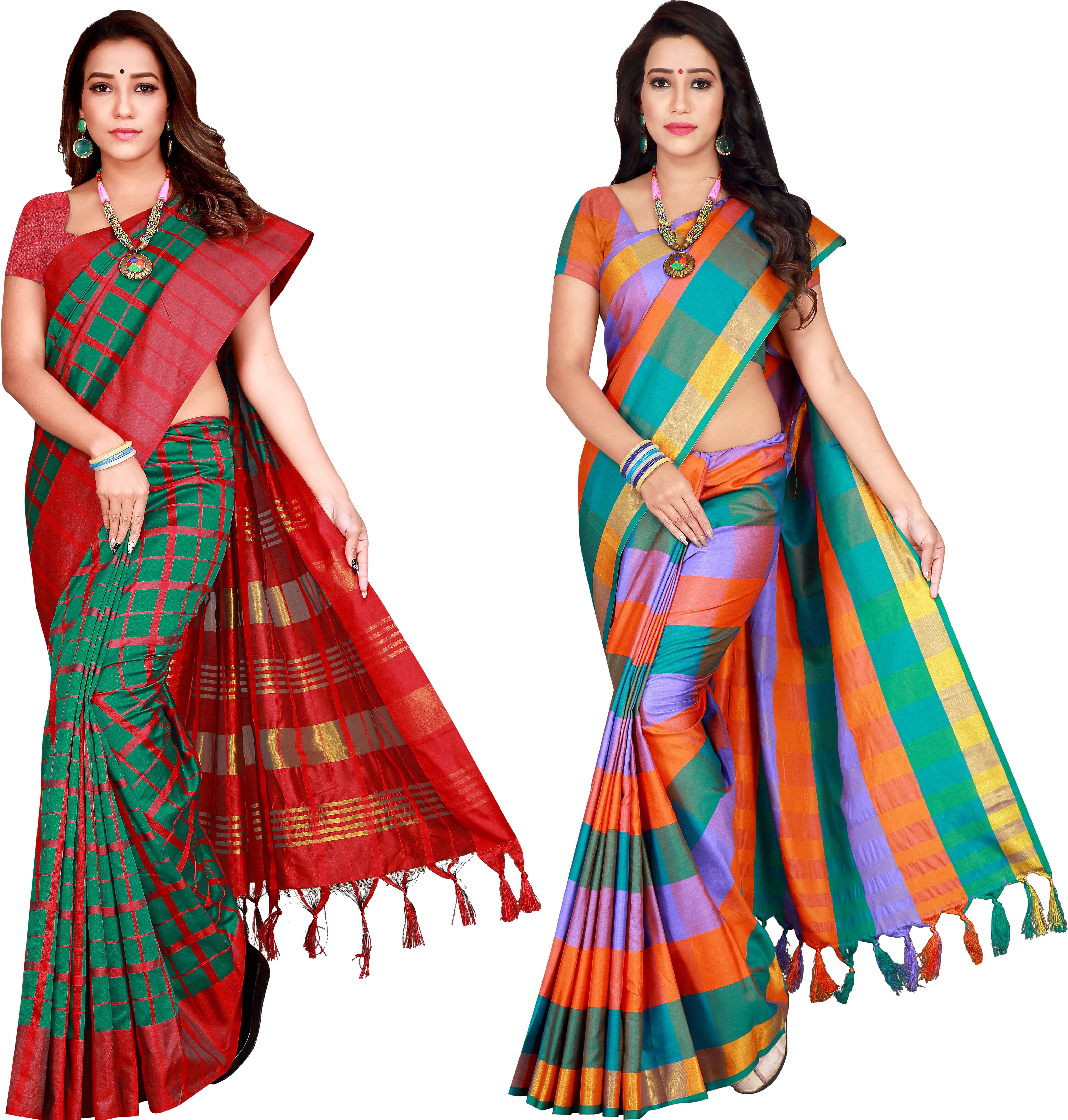 Priyansh Creation Cotton Silk Printed Saree With Unstitched Blouse Piece ( Multicolor )     			Priyansh Creation Cotton Silk Printed Saree With Unstitched Blouse Piece ( Multicolor )