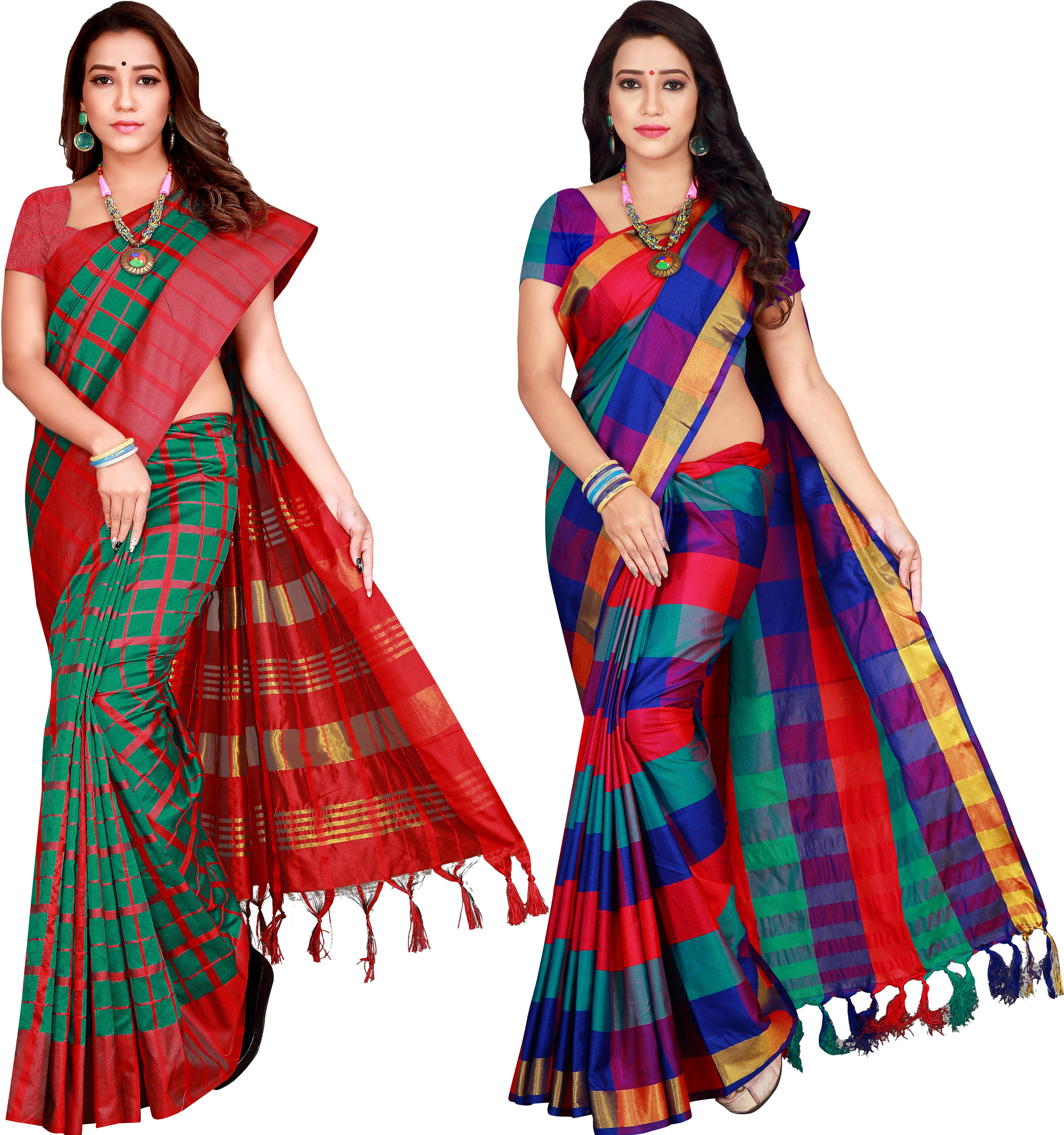 Priyansh Creation Cotton Silk Printed Saree With Unstitched Blouse Piece ( Multicolor ) Priyansh Creation Cotton Silk Printed Saree With Unstitched Blouse Piece ( Multicolor )