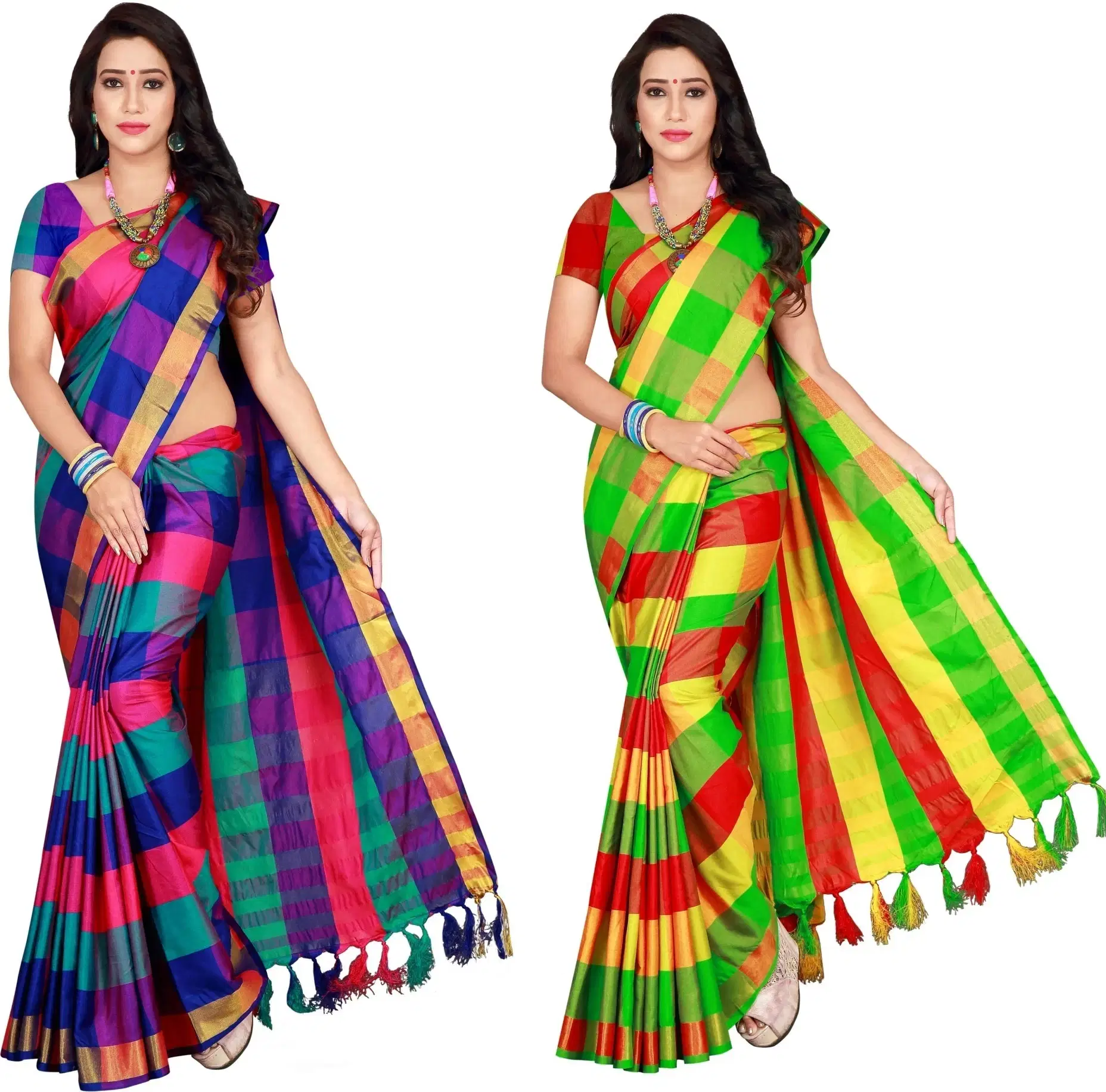 Priyansh Creation Cotton Silk Printed Saree With Unstitched Blouse Piece ( Multicolor ) Priyansh Creation Cotton Silk Printed Saree With Unstitched Blouse Piece ( Multicolor )