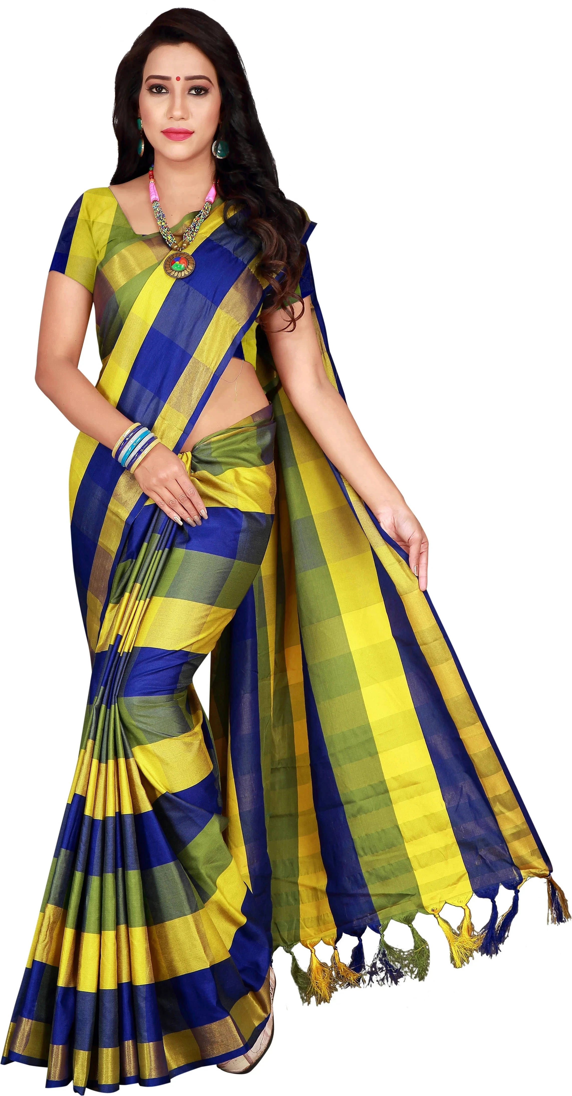 Priyansh Creation Cotton Silk Printed Saree With Unstitched Blouse Piece ( Multicolor ) Priyansh Creation Cotton Silk Printed Saree With Unstitched Blouse Piece ( Multicolor )