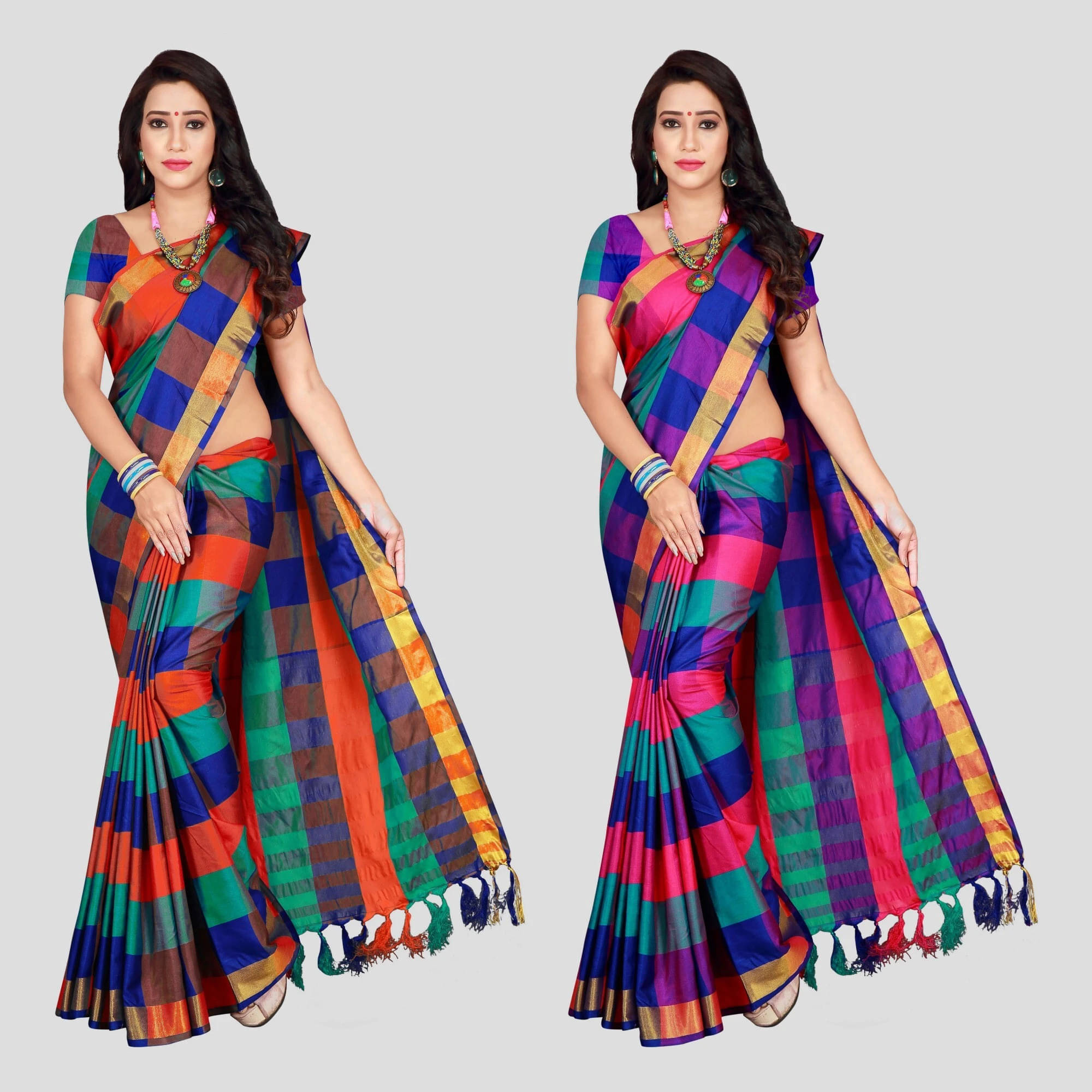 Priyansh Creation Cotton Silk Printed Saree With Unstitched Blouse Piece ( Gold ) Priyansh Creation Cotton Silk Printed Saree With Unstitched Blouse Piece ( Gold )