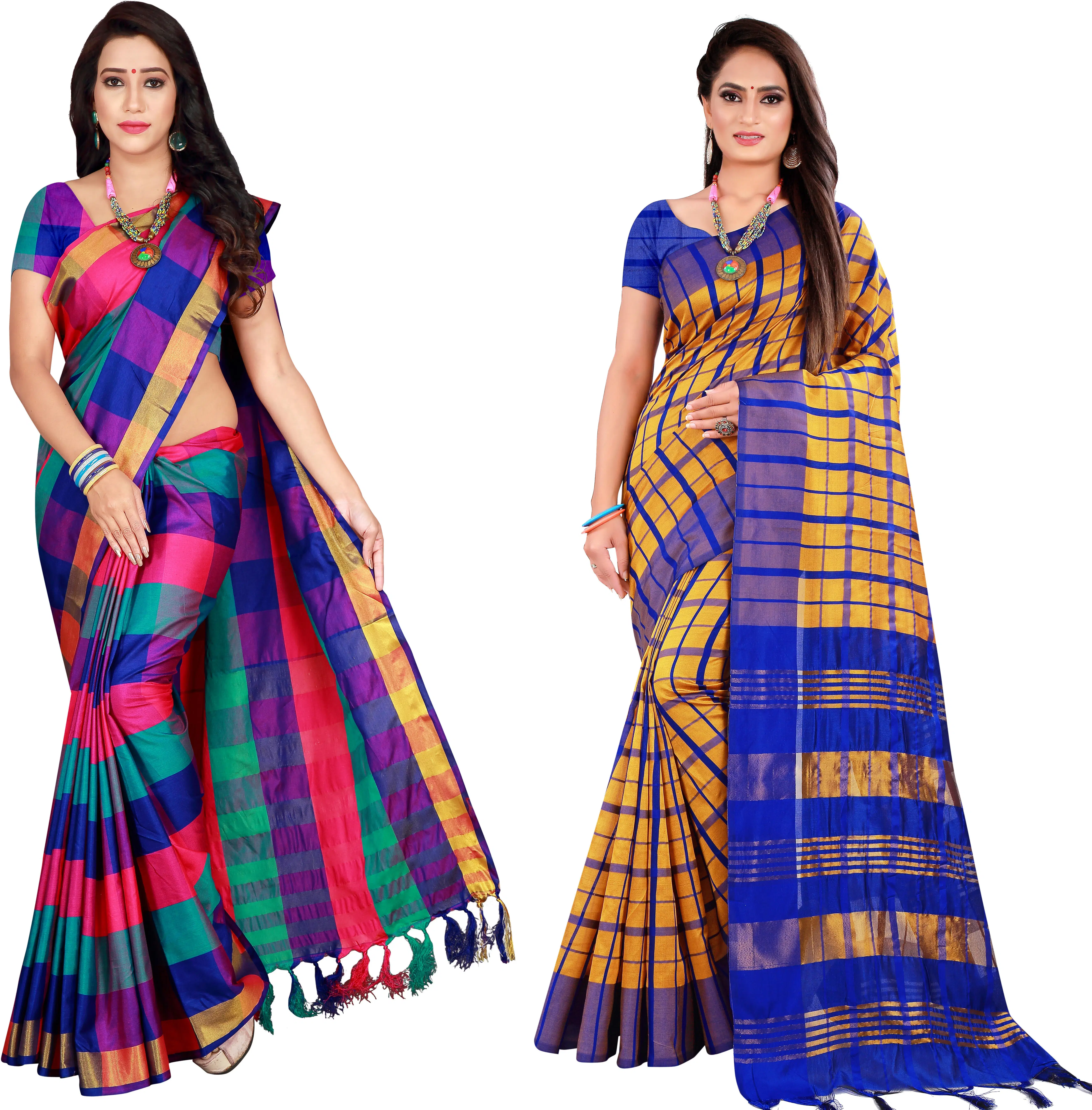 Priyansh Creation Cotton Silk Printed Saree With Unstitched Blouse Piece ( Multicolor ) Priyansh Creation Cotton Silk Printed Saree With Unstitched Blouse Piece ( Multicolor )