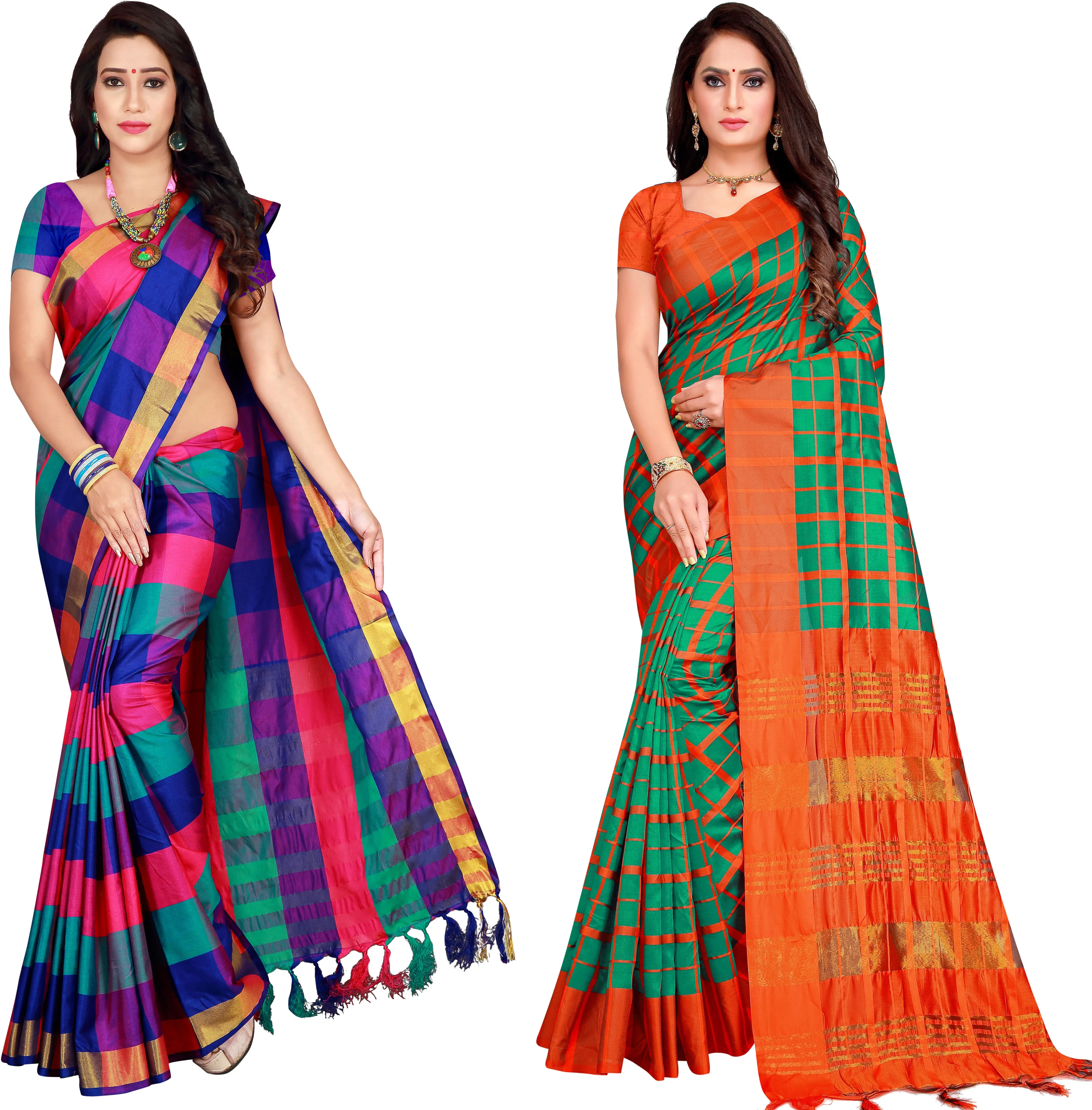 Priyansh Creation Cotton Silk Printed Saree With Unstitched Blouse Piece ( Multicolor ) Priyansh Creation Cotton Silk Printed Saree With Unstitched Blouse Piece ( Multicolor )