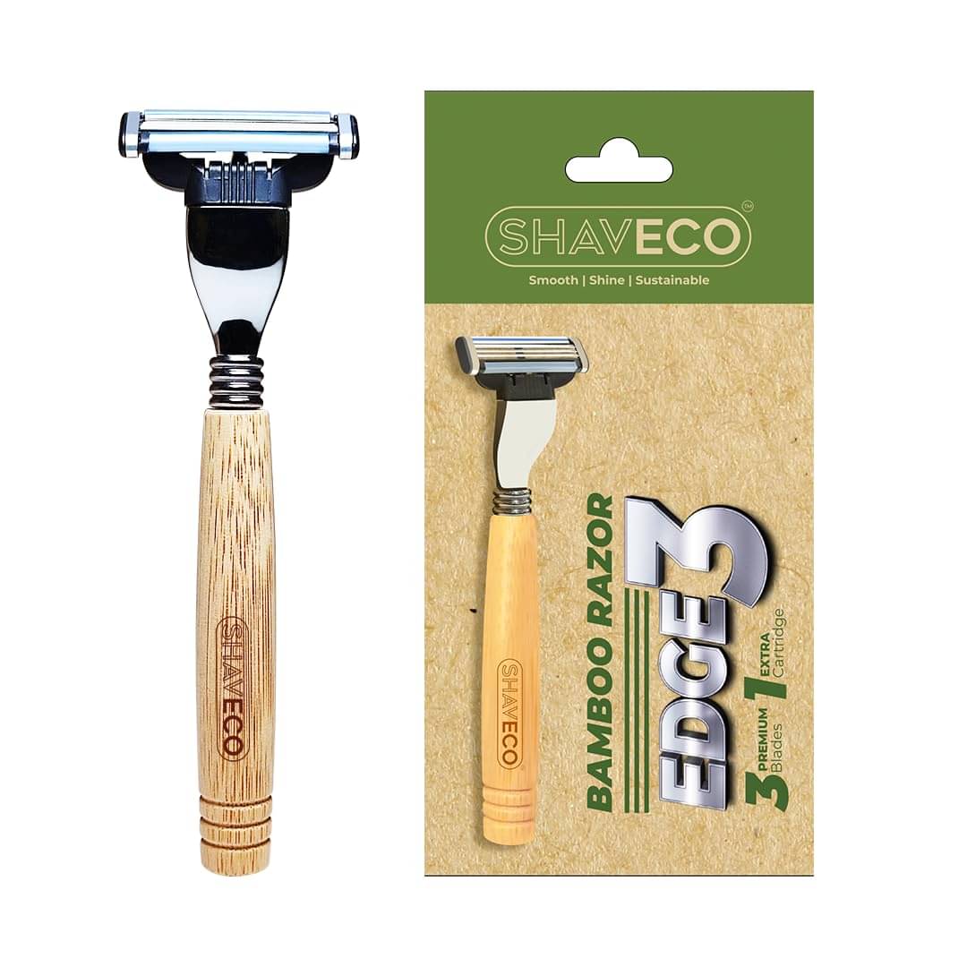     			SHAVECO Mens Adjustable Manual 3 Blades Razor ( )