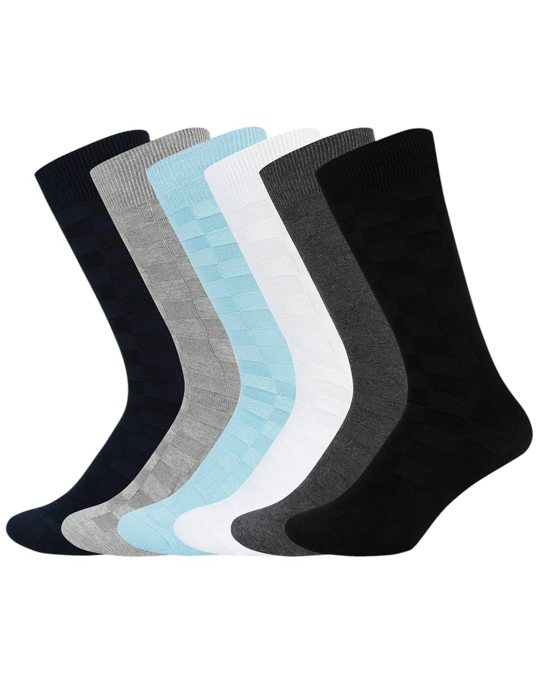 SOCKSXPRESS Pack of 6 Men's Cotton Full Length Socks ( Multicolor ) SOCKSXPRESS Pack of 6 Men's Cotton Full Length Socks ( Multicolor )