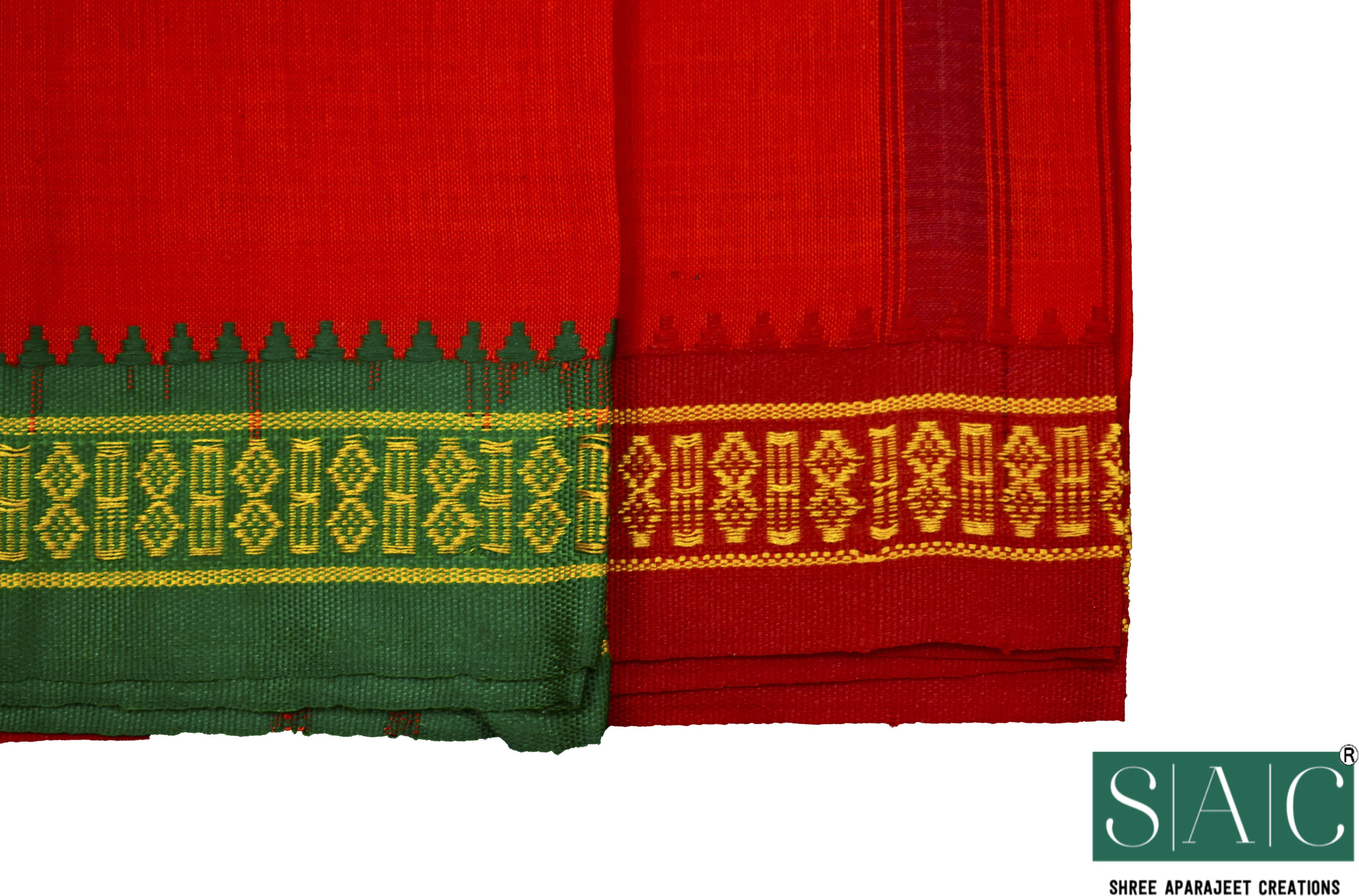 Sac shree aparajeet creations Cotton Men's Lungi Red ( Pack of 1 ) Sac shree aparajeet creations Cotton Men's Lungi Red ( Pack of 1 )