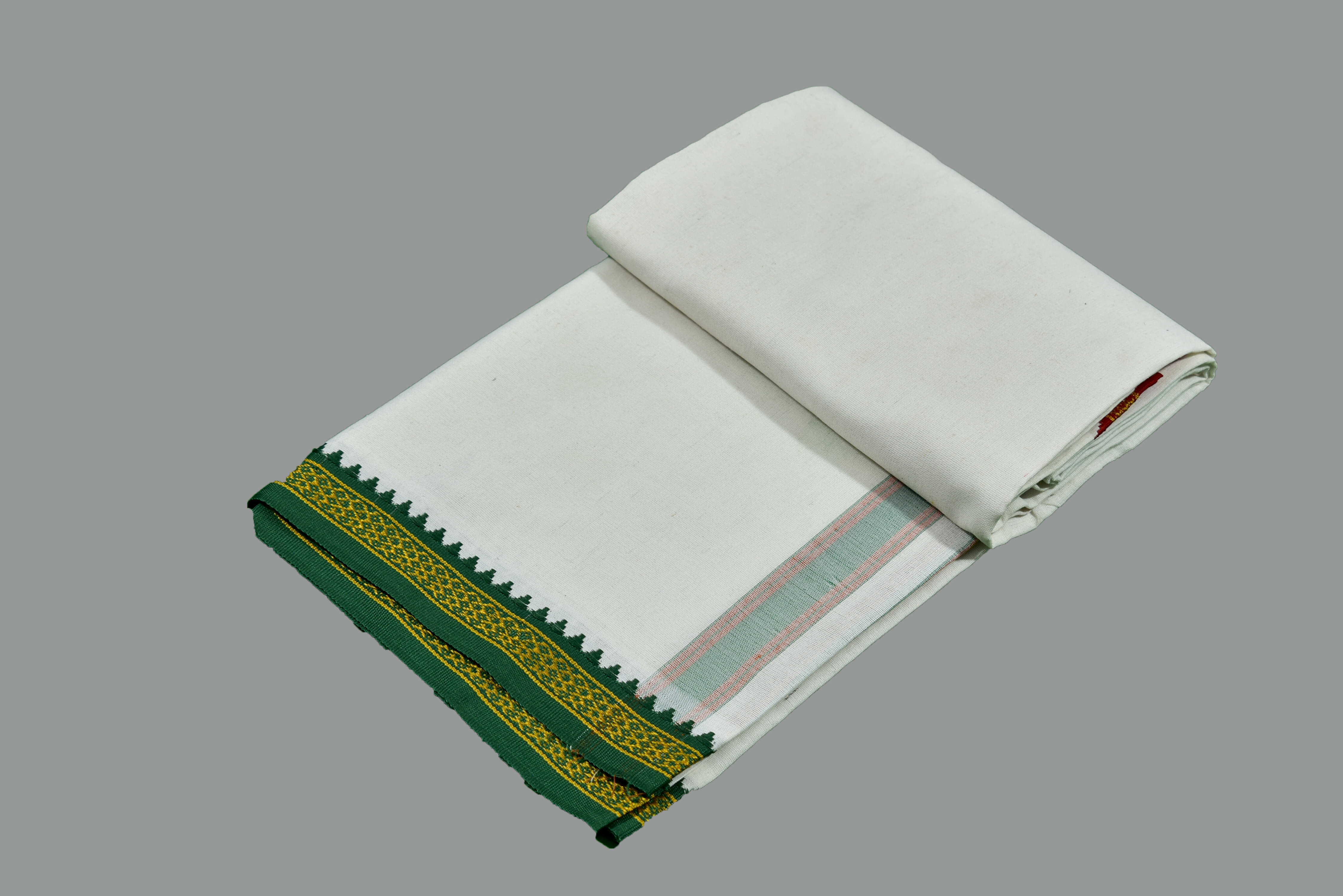 Sac shree aparajeet creations Cotton Men's Dhoti White ( Pack of 1 ) Sac shree aparajeet creations Cotton Men's Dhoti White ( Pack of 1 )