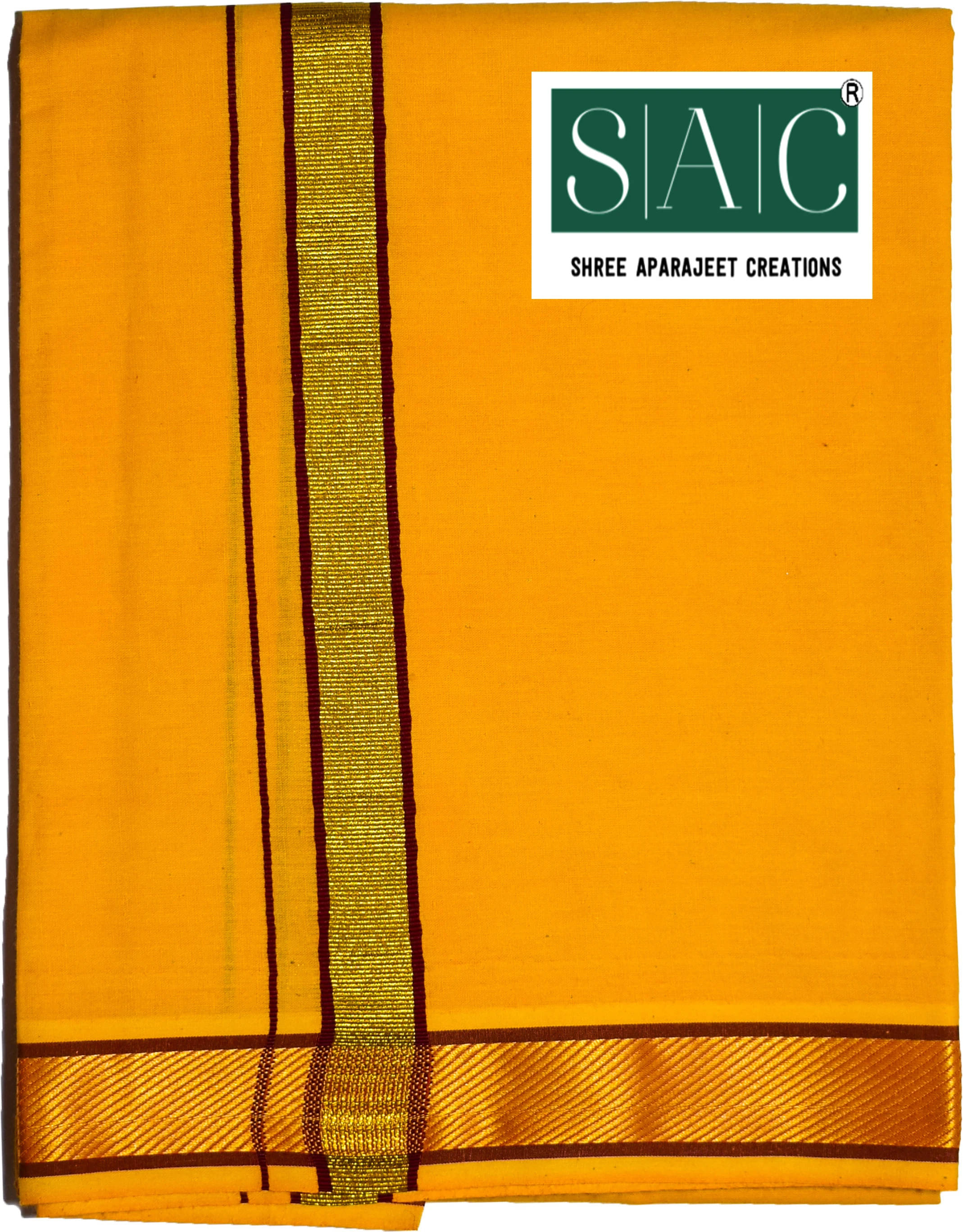     			Sac shree aparajeet creations Cotton Men's Dhoti Multicolor ( Pack of 1 )