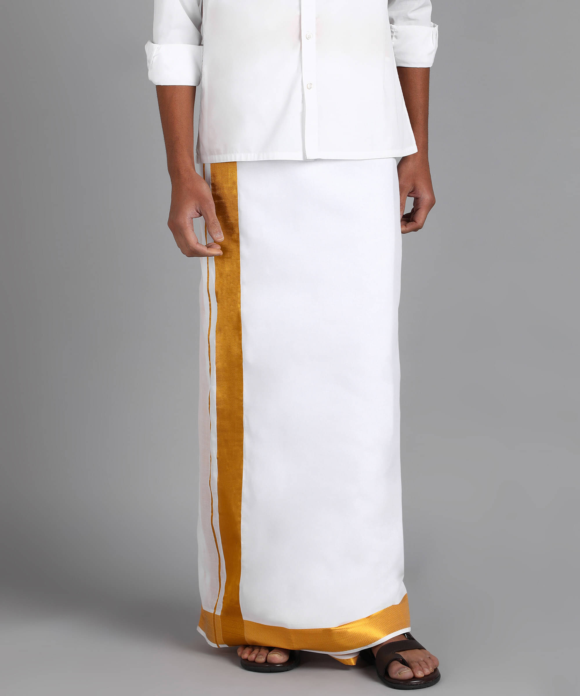 Sac shree aparajeet creations Cotton Men's Dhoti Multicolor ( Pack of 1 ) Sac shree aparajeet creations Cotton Men's Dhoti Multicolor ( Pack of 1 )