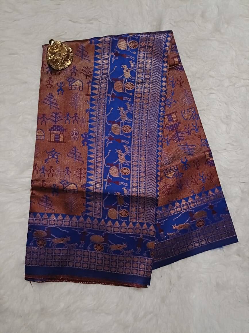 Semore Art Silk Solid Saree With Unstitched Blouse Piece ( Wine ) Semore Art Silk Solid Saree With Unstitched Blouse Piece ( Wine )