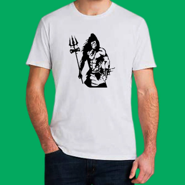 Stop & Shop Men Polyester Regular Fit Printed T-Shirt ( White ) Stop & Shop Men Polyester Regular Fit Printed T-Shirt ( White )