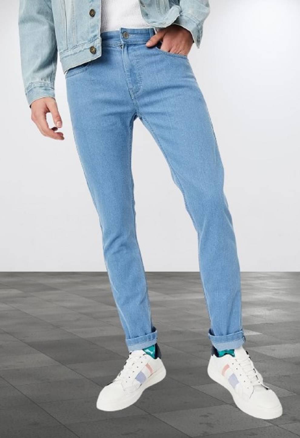 WHATON Regular Fit Clean Look Men's Jeans - Blue ( Pack of 1 ) WHATON Regular Fit Clean Look Men's Jeans - Blue ( Pack of 1 )