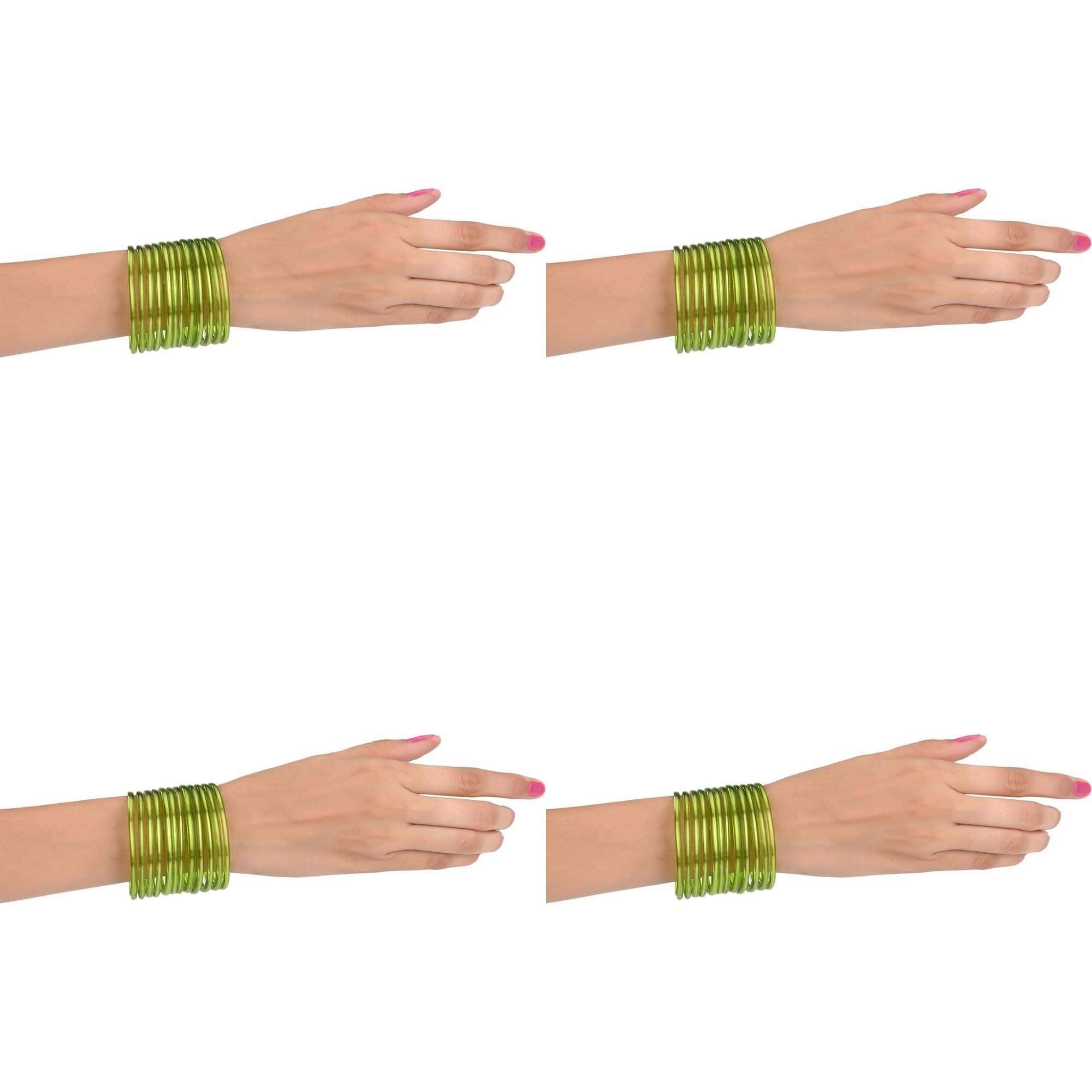    			1st Time Multicolor Bangle Set ( Pack of 4 )