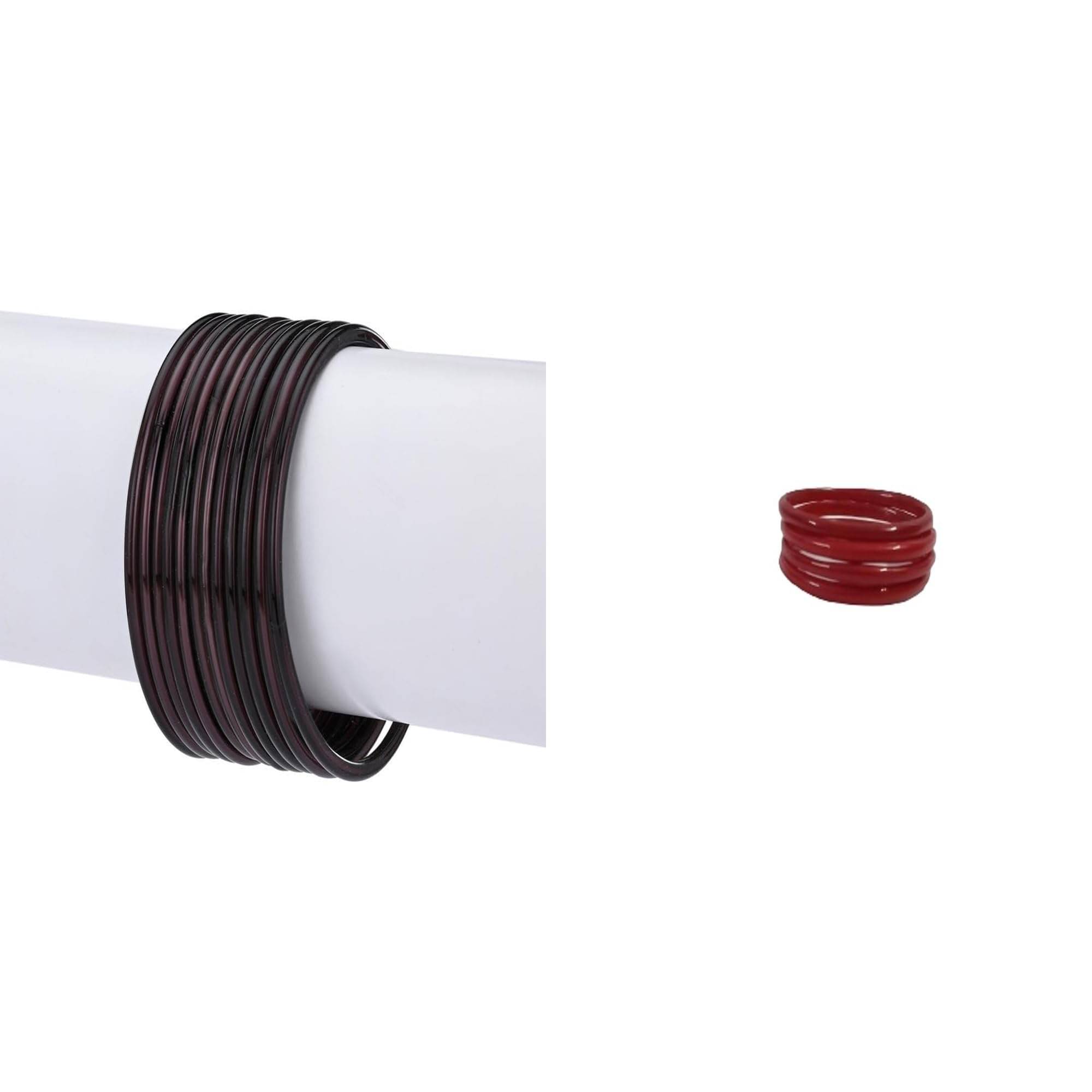     			1st Time Multicolor Bangle Set ( Pack of 2 )