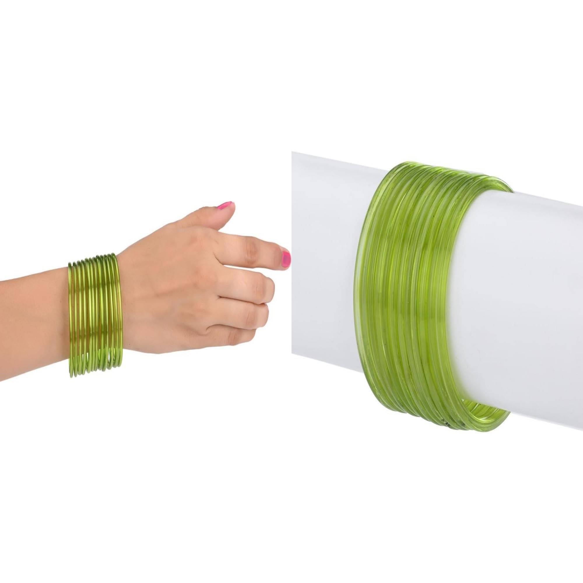     			1st Time Multicolor Bangle Set ( Pack of 2 )
