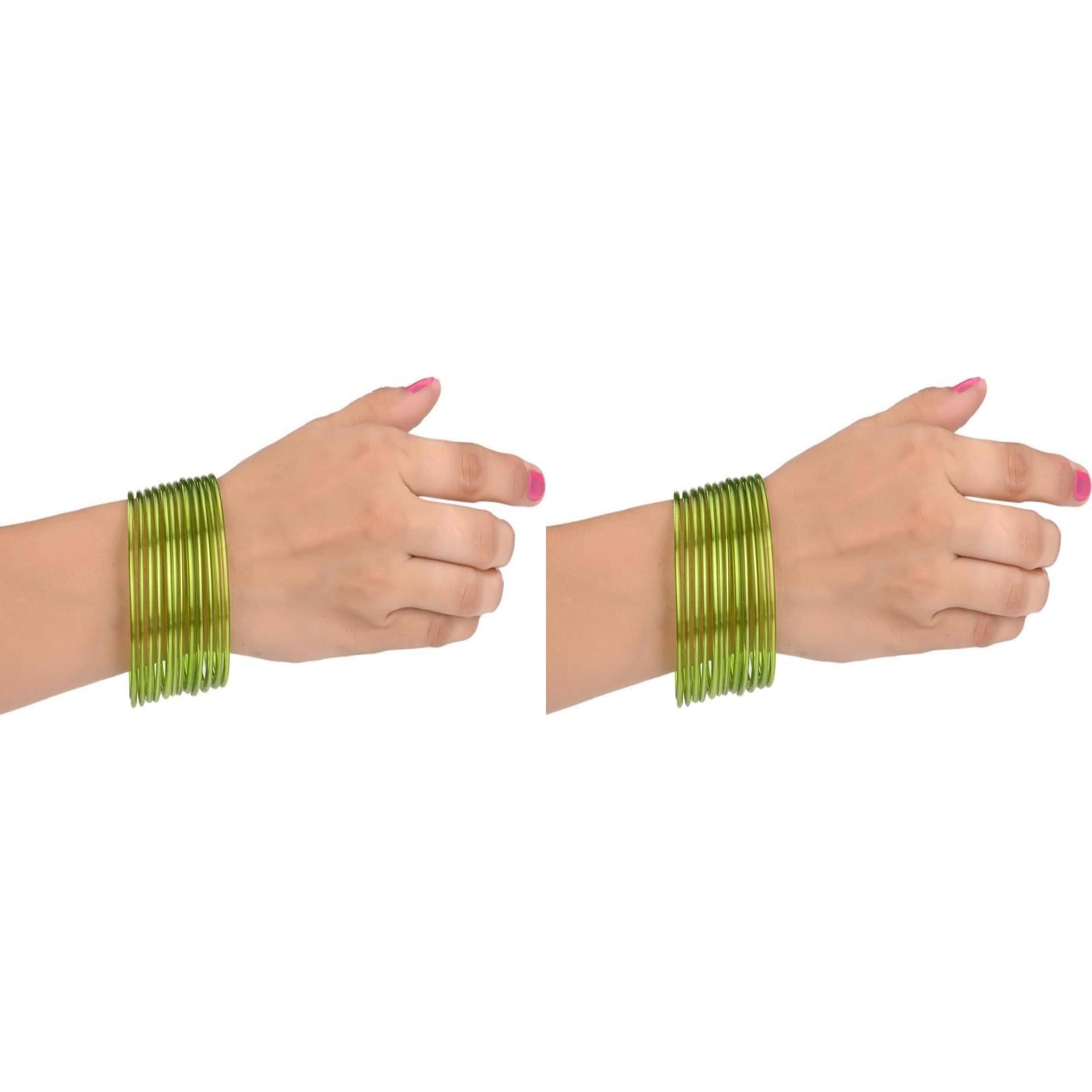 1st Time Multicolor Bangle Set ( Pack of 2 ) 1st Time Multicolor Bangle Set ( Pack of 2 )