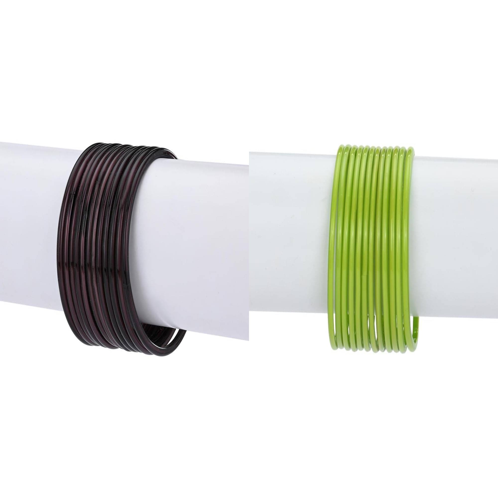 1st Time Multicolor Bangle Set ( Pack of 2 ) 1st Time Multicolor Bangle Set ( Pack of 2 )