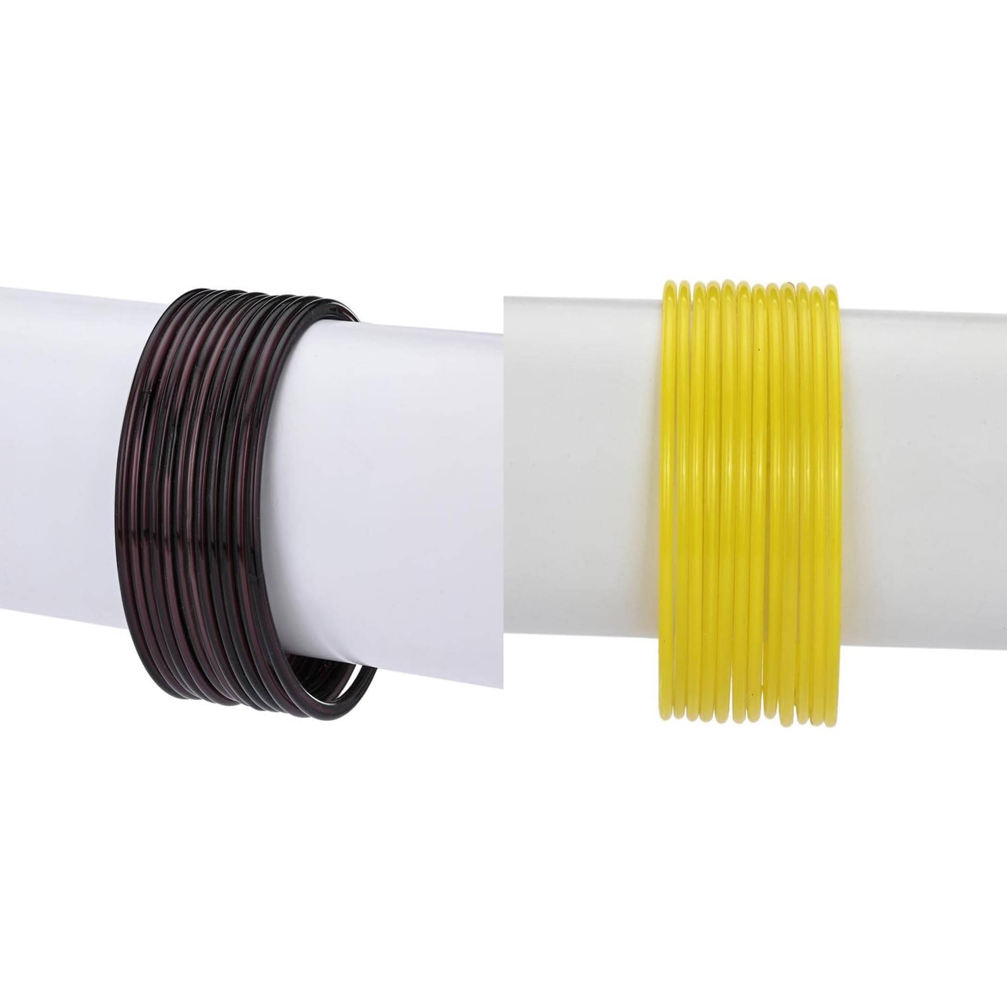     			1st Time Multicolor Bangle Set ( Pack of 2 )