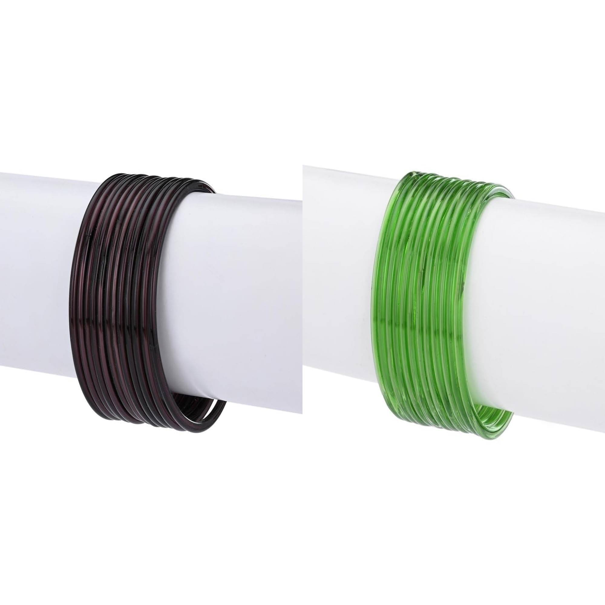     			1st Time Multicolor Bangle Set ( Pack of 2 )