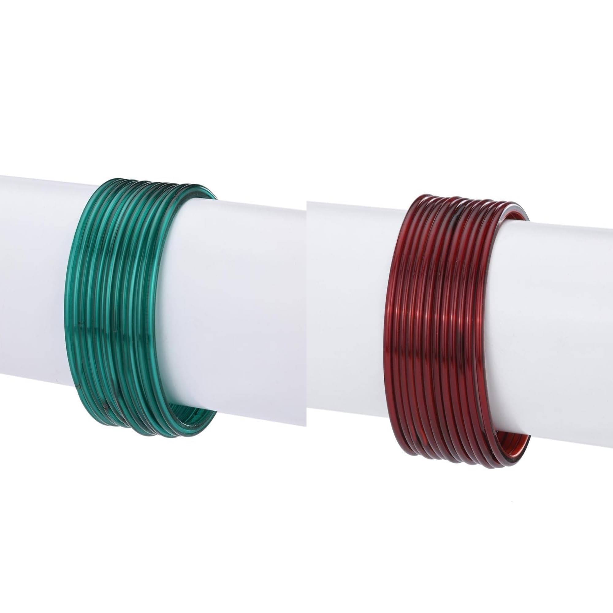 1st Time Multicolor Bangle Set ( Pack of 2 ) 1st Time Multicolor Bangle Set ( Pack of 2 )